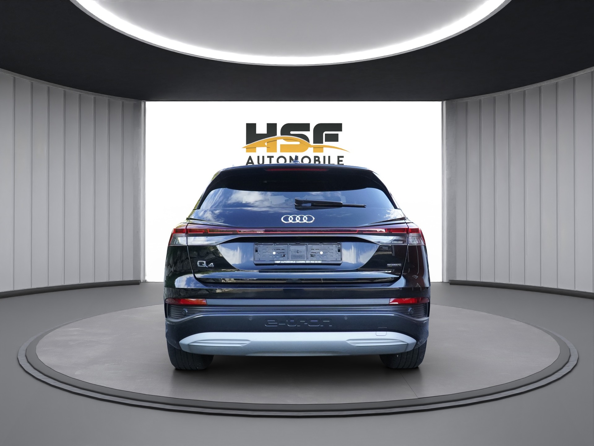 AUDI Q4 e-tron 50 quattro CH Fahrzeug AHK-1200kg*-image-3