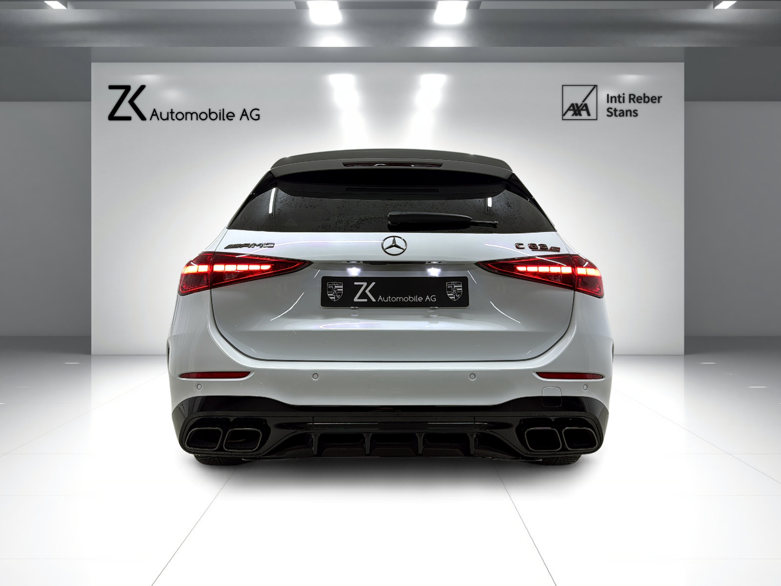 MERCEDES-BENZ C 63 S AMG T E 476PS Performance 4 Matic Designo Opalithweiss Metallic / CH-Fahrzeug / MB Gratis Service /-image-4