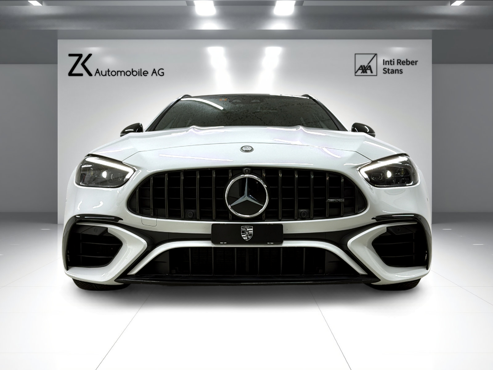 MERCEDES-BENZ C 63 S AMG T E 476PS Performance 4 Matic Designo Opalithweiss Metallic / CH-Fahrzeug / MB Gratis Service /-showroom-element-3