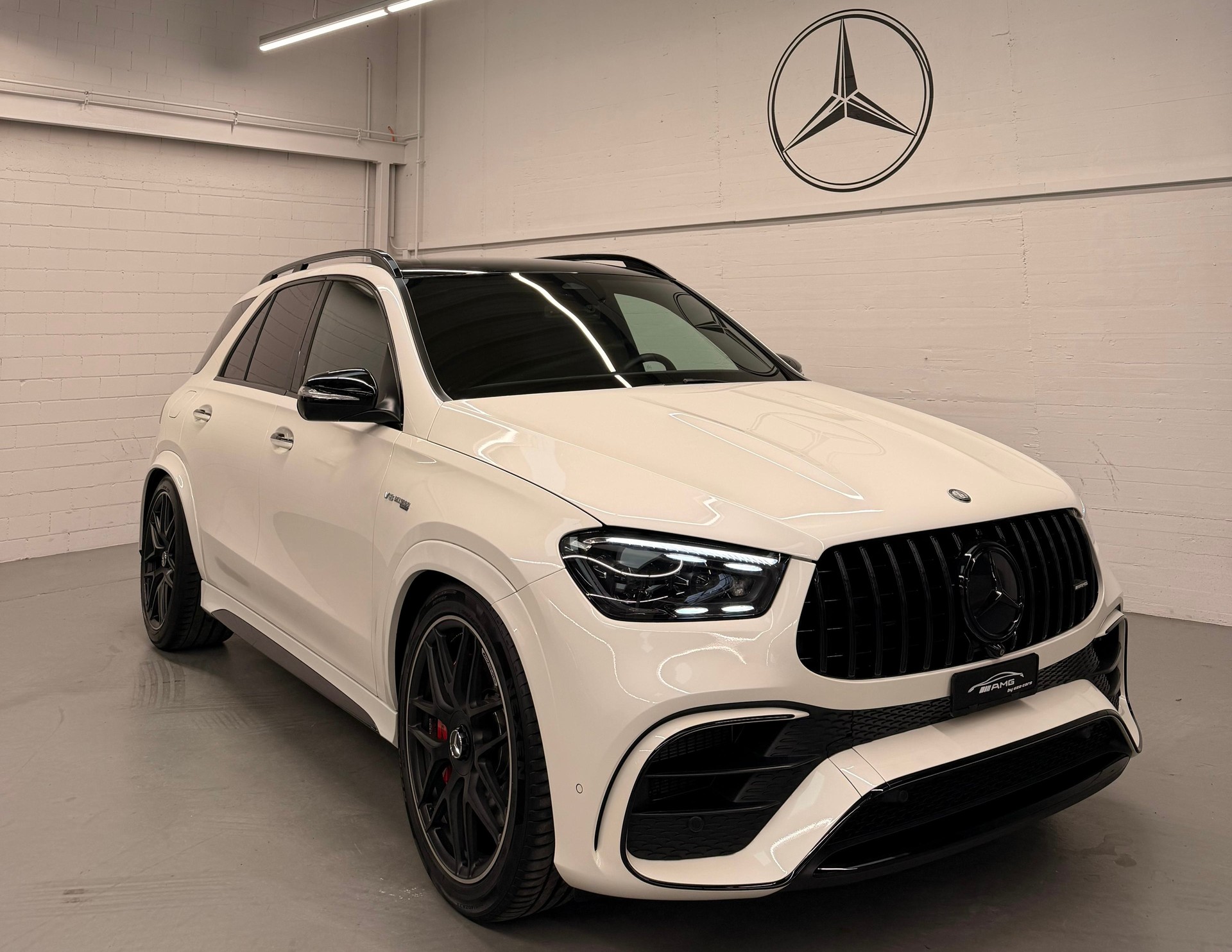 MERCEDES-BENZ GLE 63 S AMG 4Matic+ 9G-Speedshift Limited White Black Performance Facelift Gratisservice & Garantie-image-4