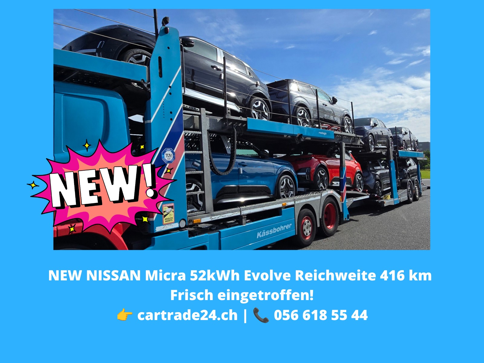 NISSAN Micra 52kWh Evolve Reichweite 416 km-image-0
