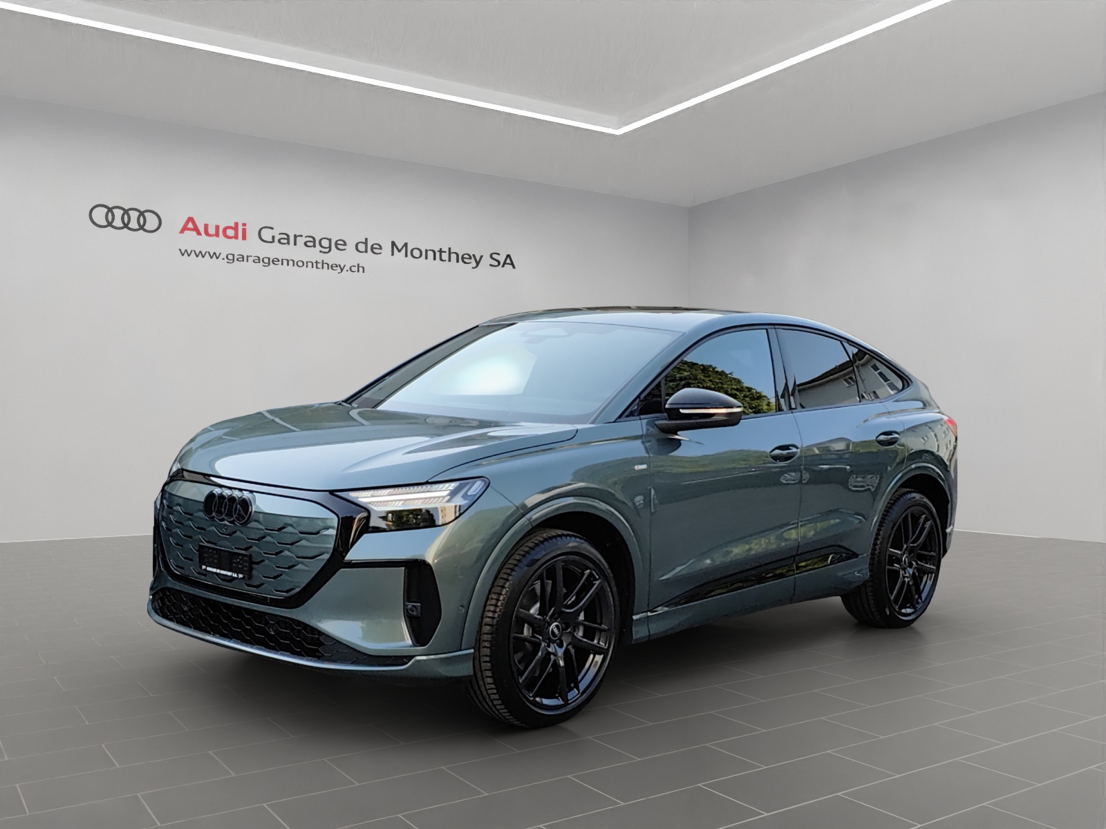 AUDI Q4 Sportback e-tron quattro performance Swiss Ski