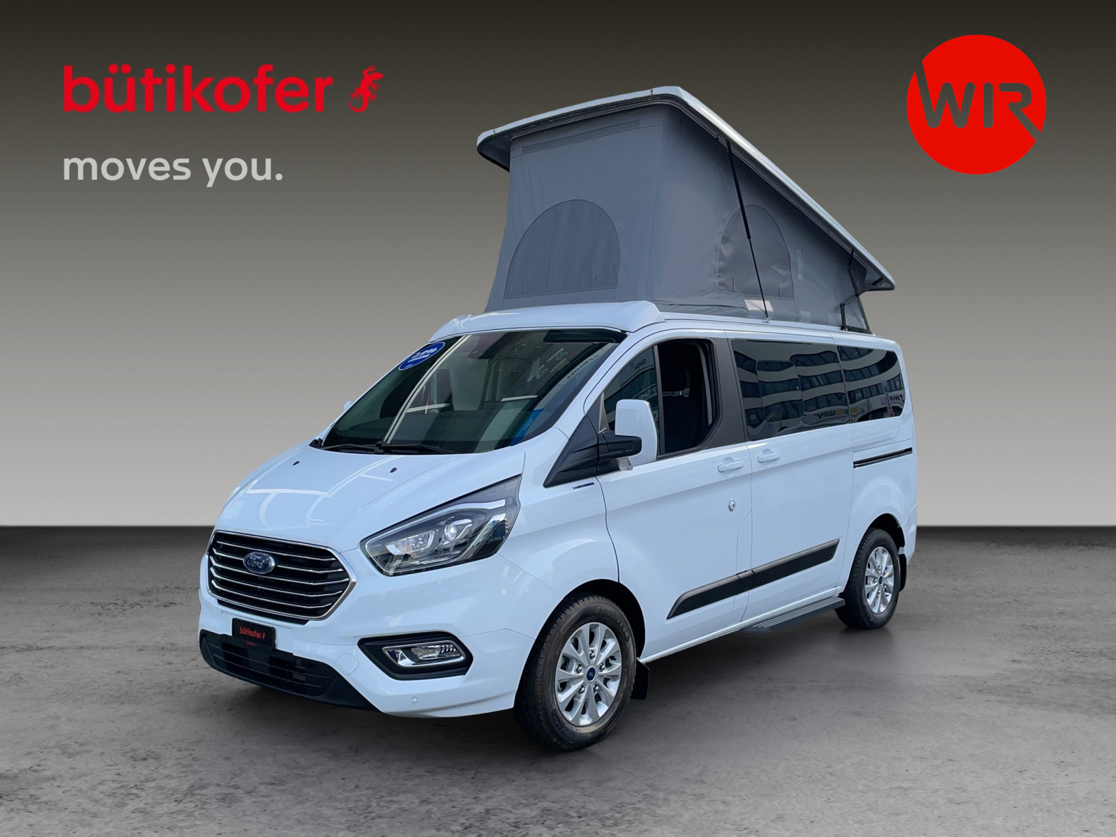 FORD Tourneo Custom Bus 320 L1 2.0 TDCi 185 Camper Trend Swiss Edition-image-0