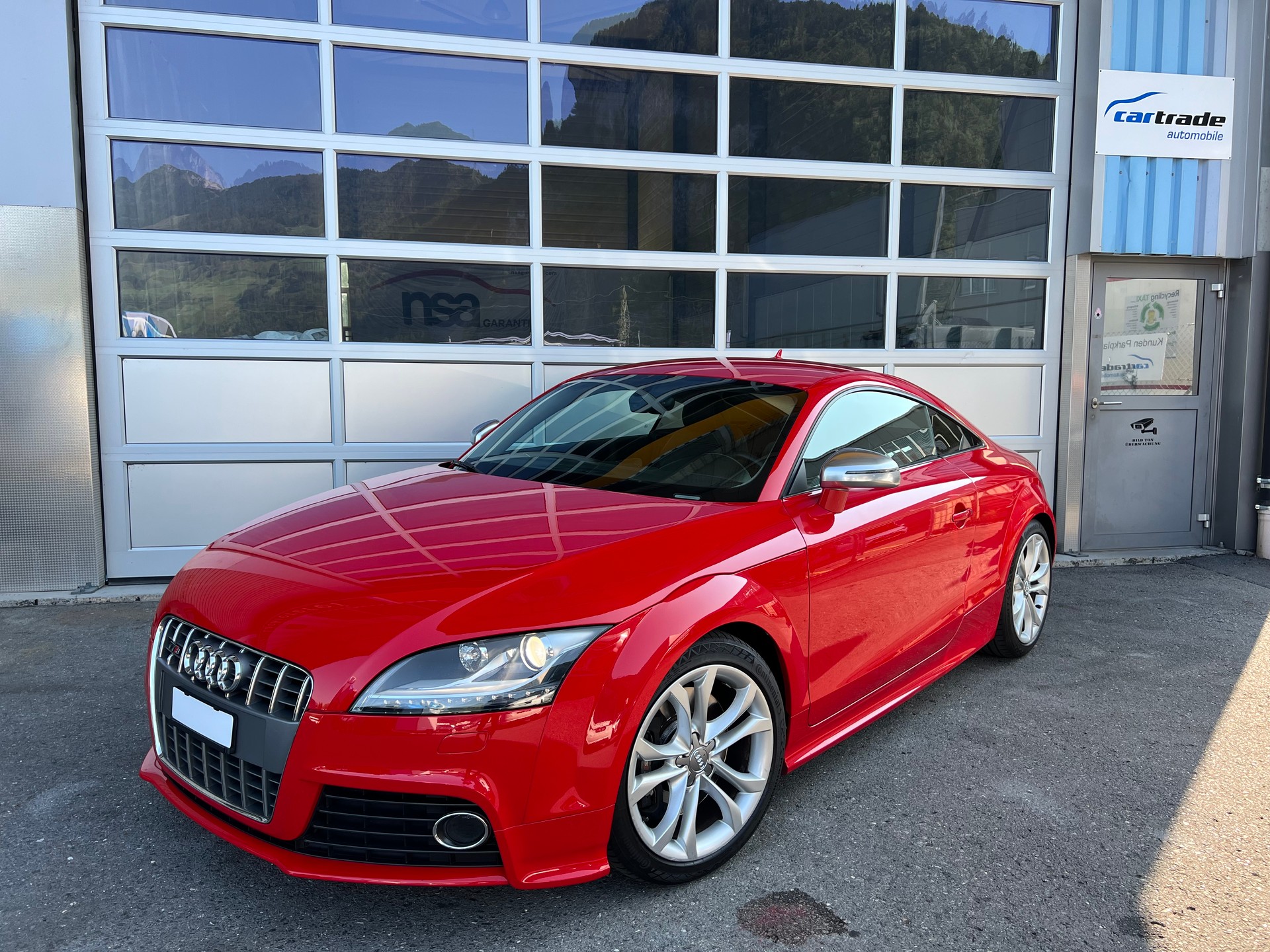 AUDI TTS Coupé 2.0 TFSI S- Line 4x4 S-tronic *** Navi * Leder * 8 fachbereift * mit frisch ab MFK ***-image-0