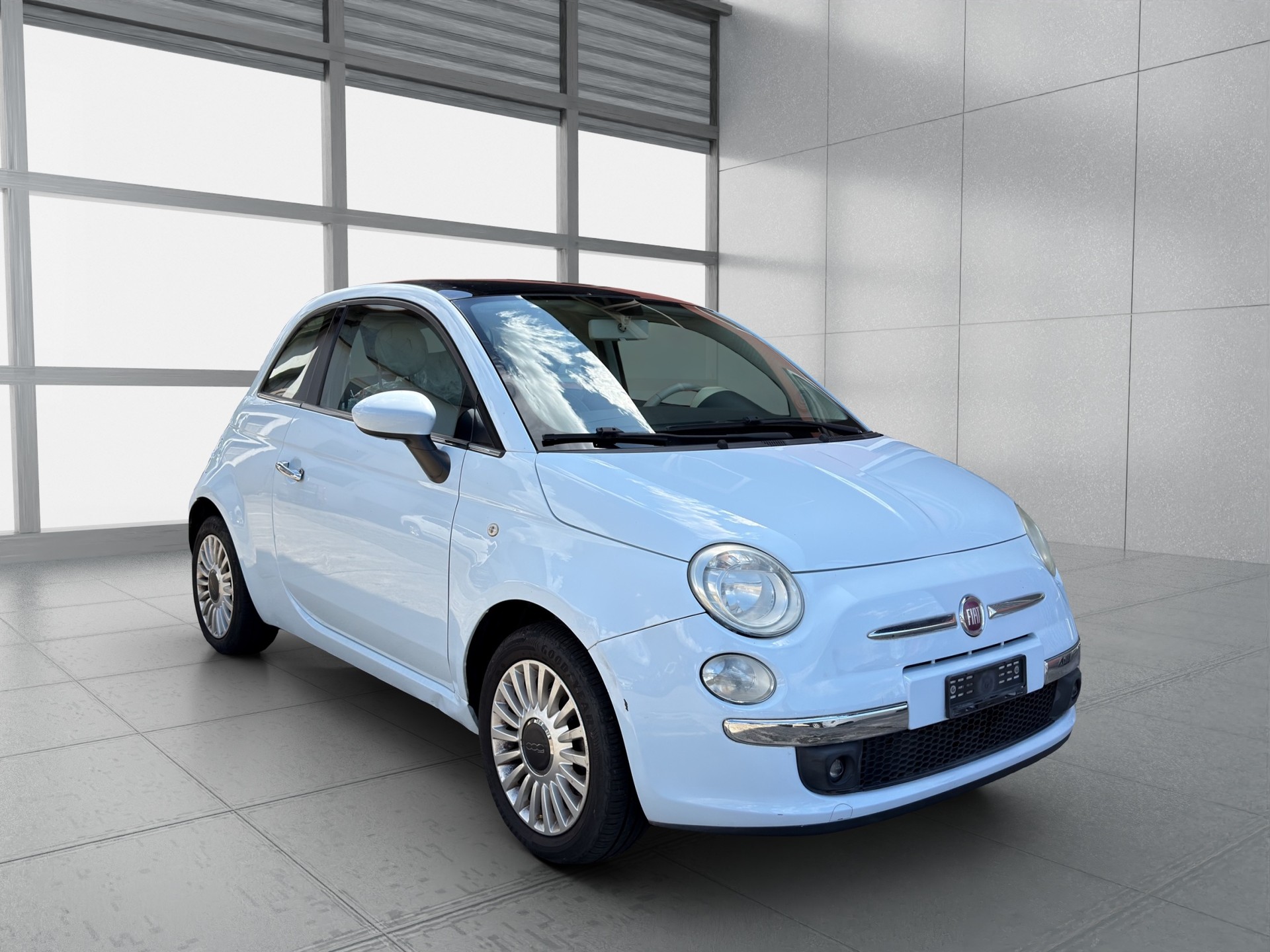 FIAT 500 1.4 16V Lounge Dualogic-image-1