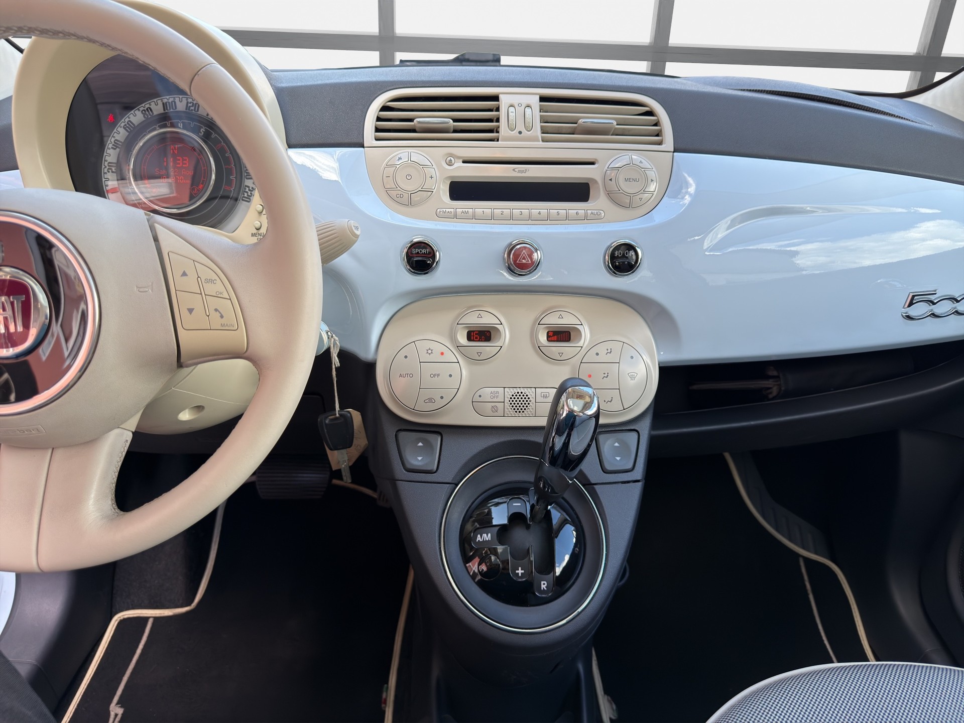 FIAT 500 1.4 16V Lounge Dualogic-image-9