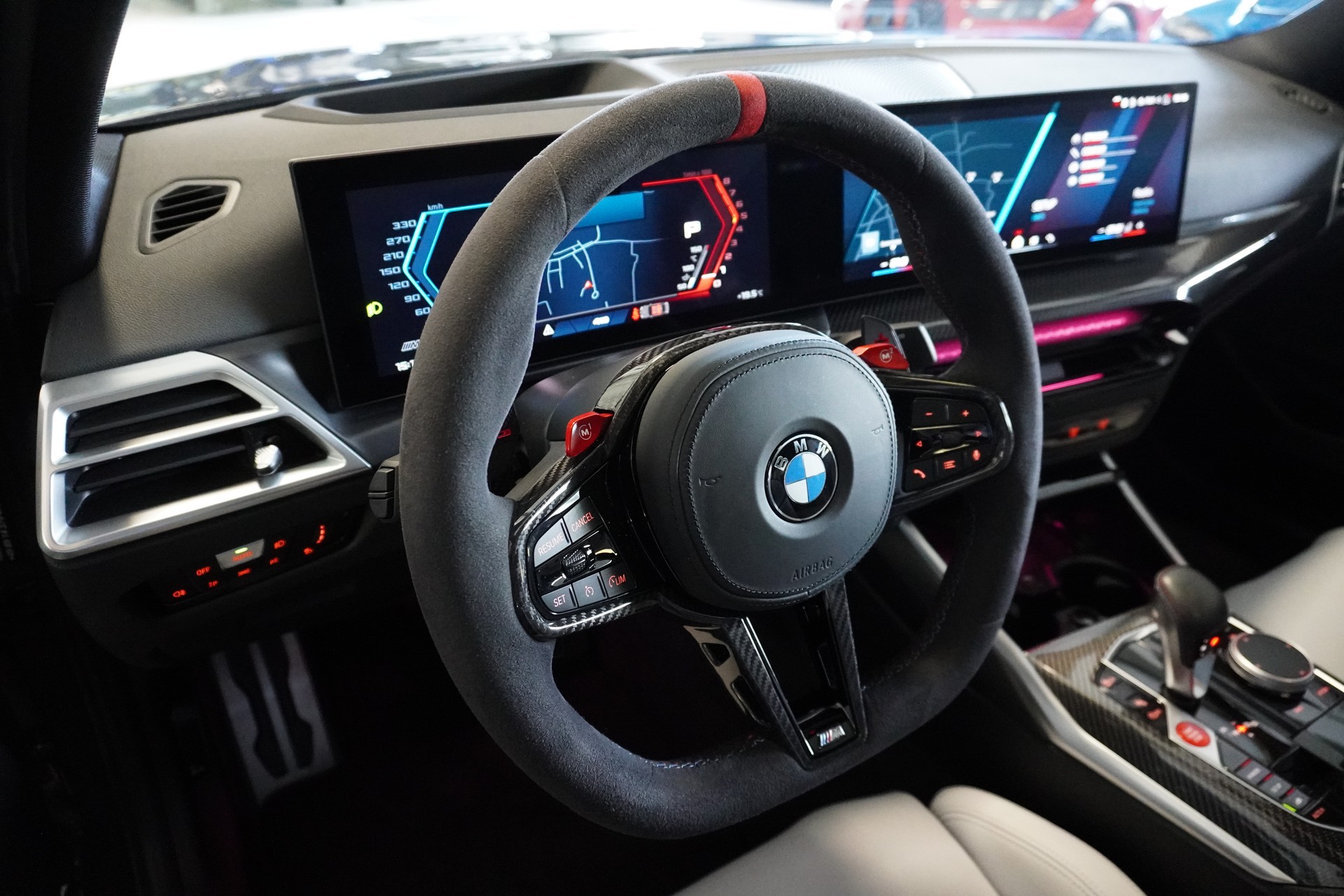 BMW M3 Competition M xDrive // BMW Werksgarantie bis 03/2029 // Individual Dravitgrau //-image-9
