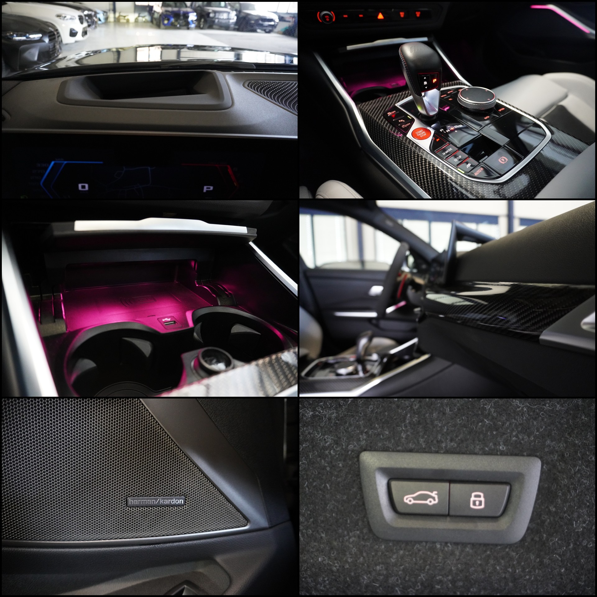 BMW M3 Competition M xDrive // BMW Werksgarantie bis 03/2029 // Individual Dravitgrau //-image-14