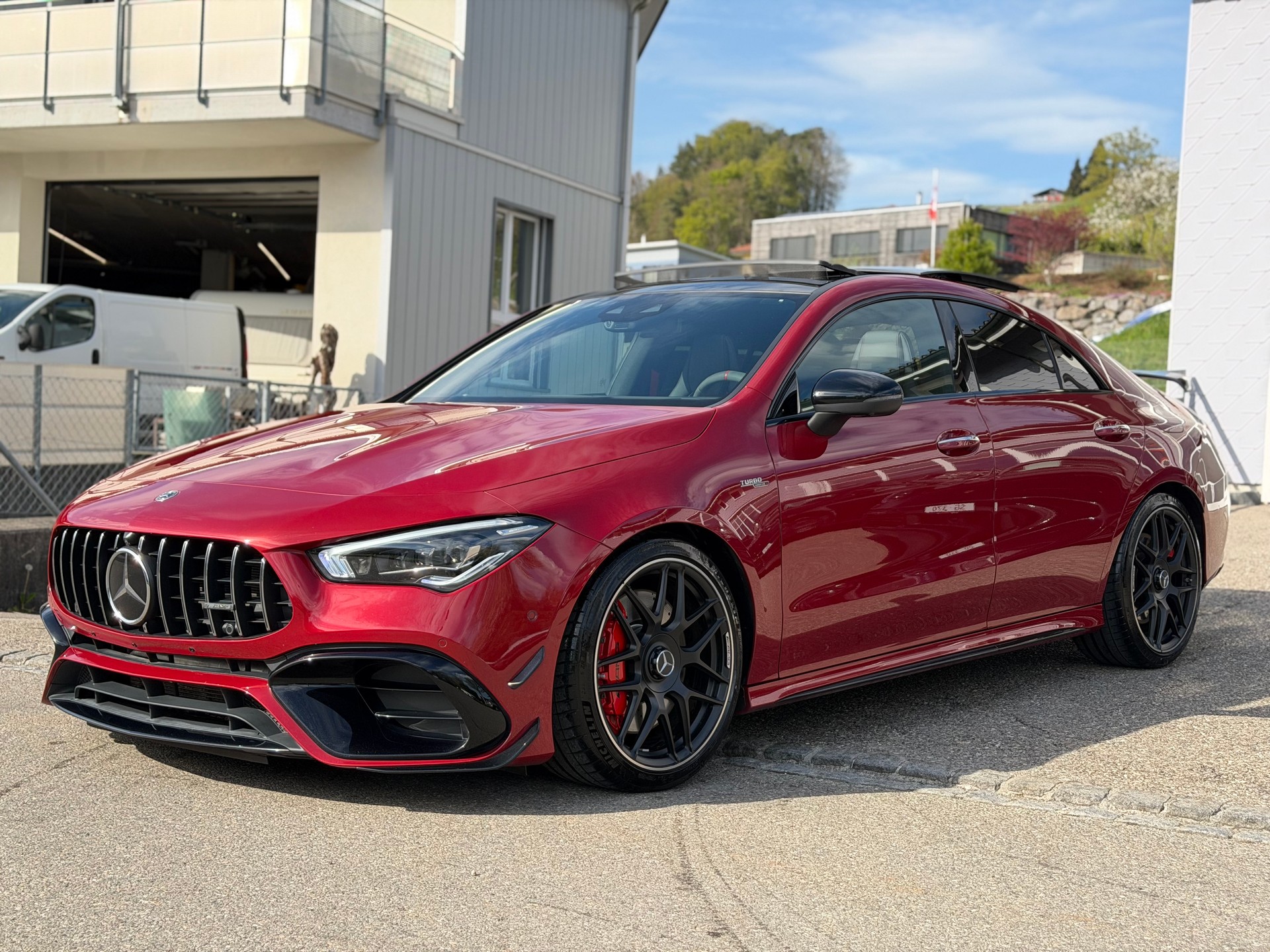 MERCEDES-BENZ CLA 45 S AMG 4Matic+ 8G-DCT *Manufaktur Patagoniarot*Vollausstattung*Mercedes Garantie bis 04.2028*-image-2