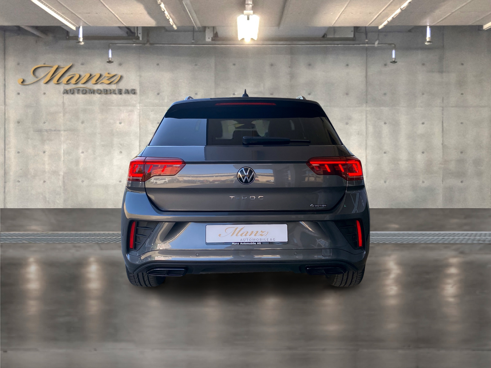 VW T-Roc 2.0 TSI 190PS R-Line Black-Style DSG 4Motion Top-Ausstattung **Modell 2024**-image-4