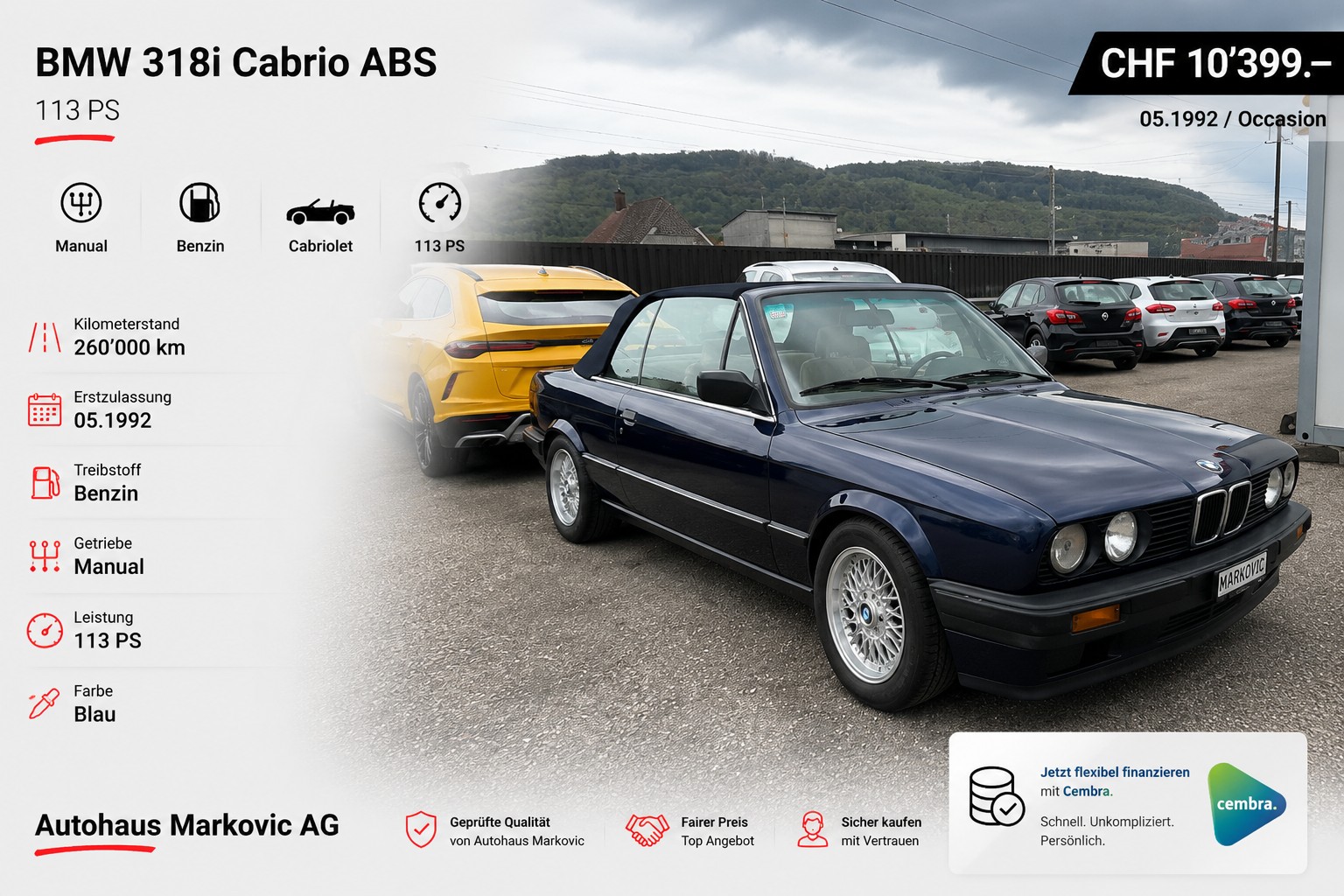 BMW 318i Cabrio ABS-image-0