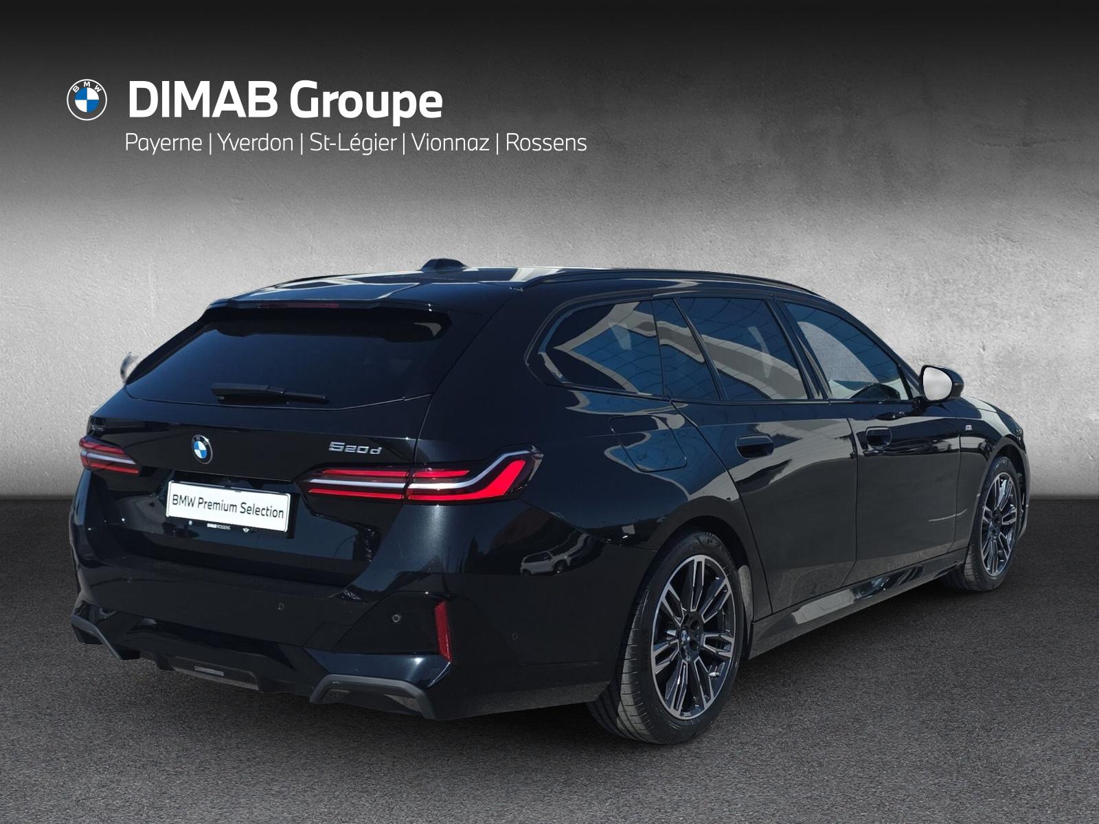 BMW 520d Touring M Sport xDrive G21 (CH) AHK  ** Action Leasing à 2.9% **-image-4