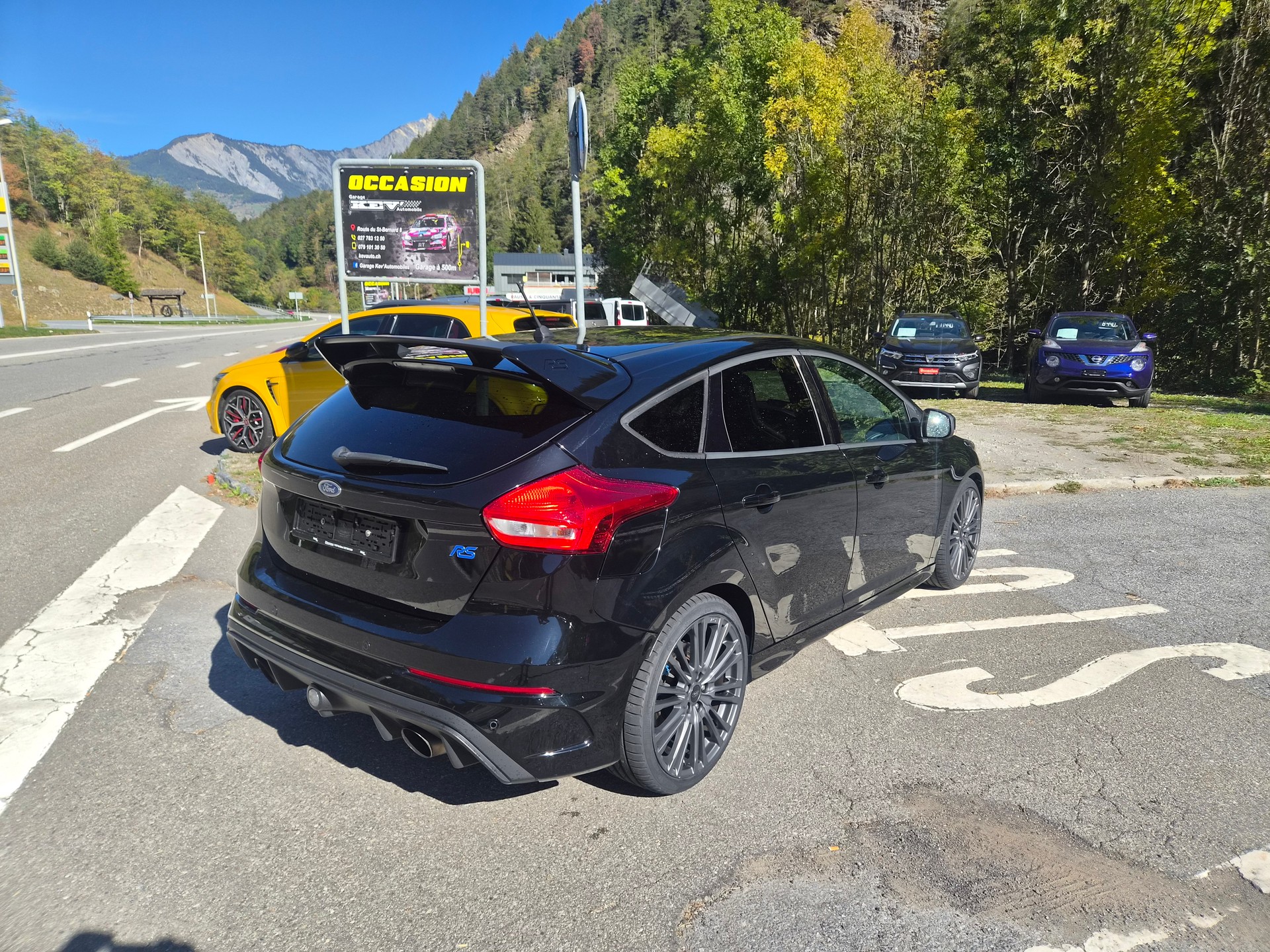 FORD Focus 2.3 EcoBoost RS AWD Full Black-image-4