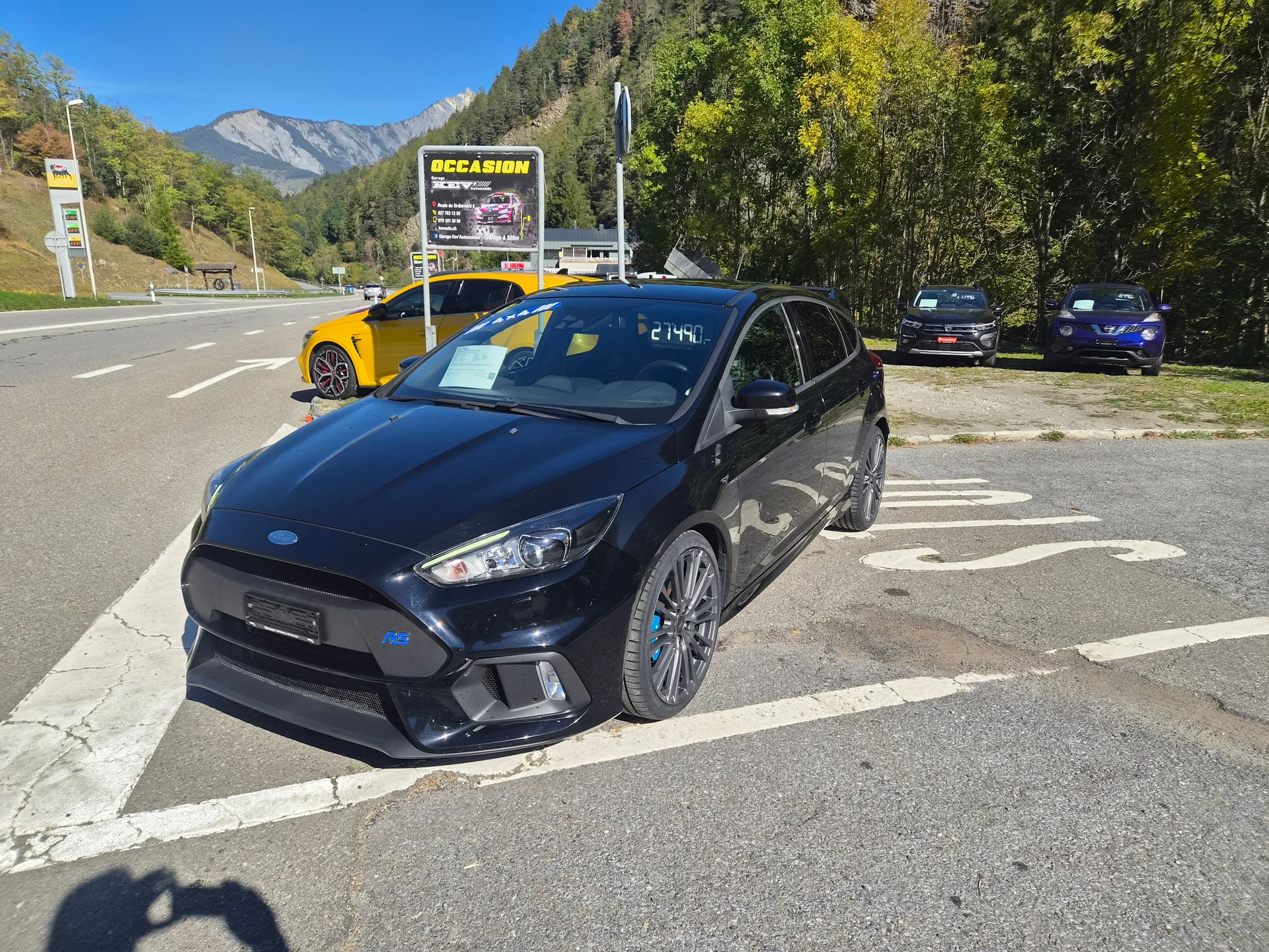 FORD Focus 2.3 EcoBoost RS AWD Full Black-image-1