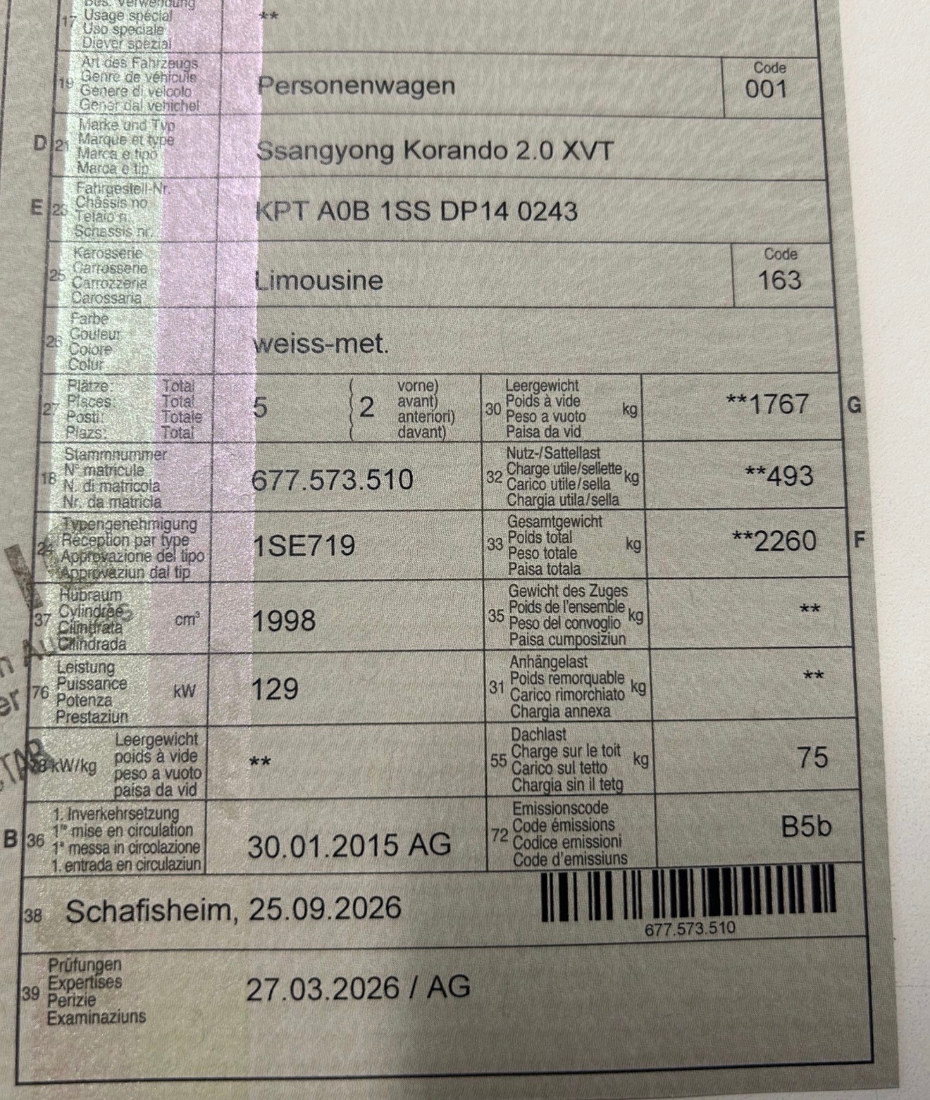 KGM-SsangYong Rexton RX200 e-XDi Crystal 2WD-image-6