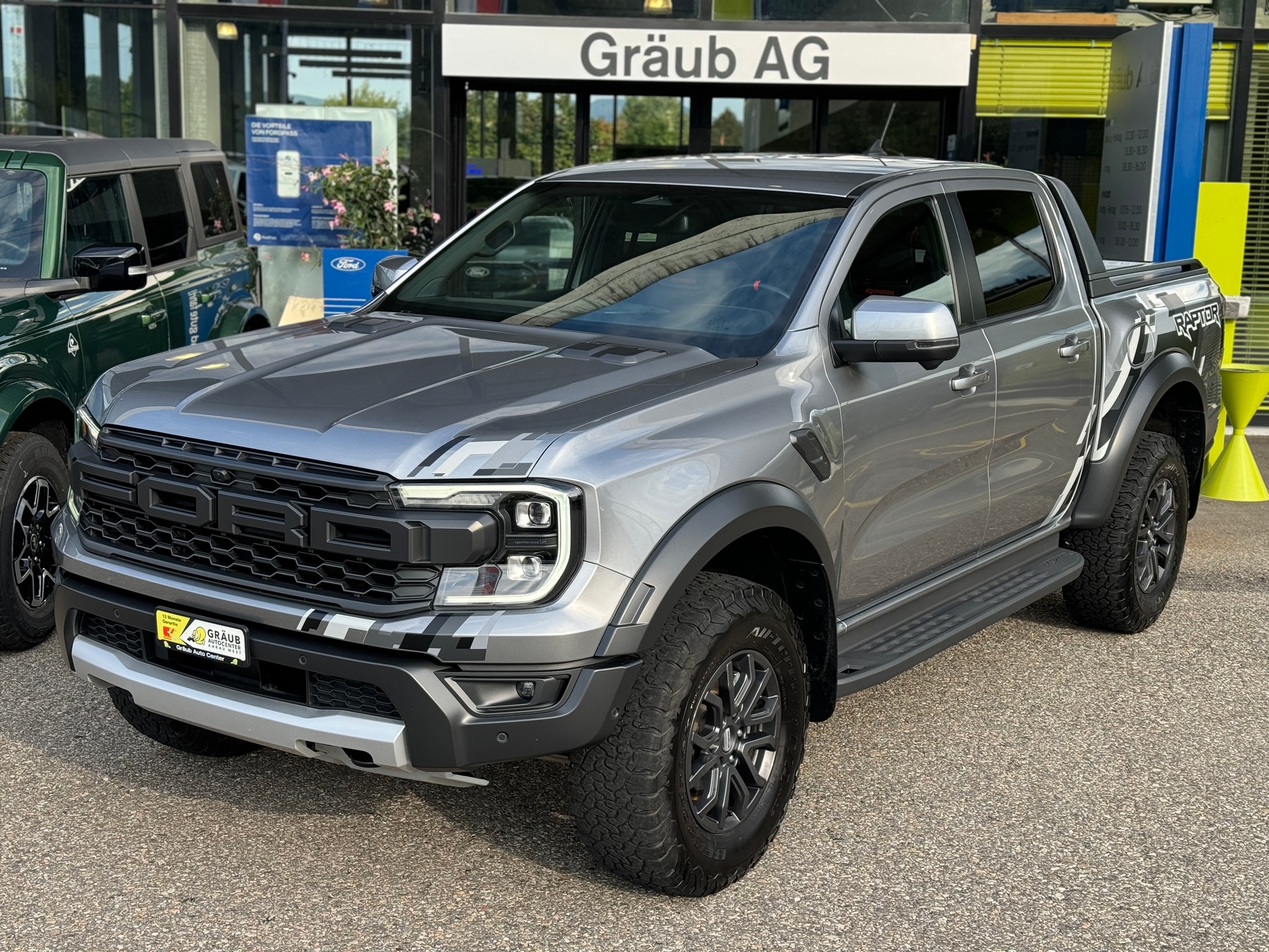 FORD Ranger Raptor 3.0 Eco Boost 4x4 A Aluminium Met.-image-2