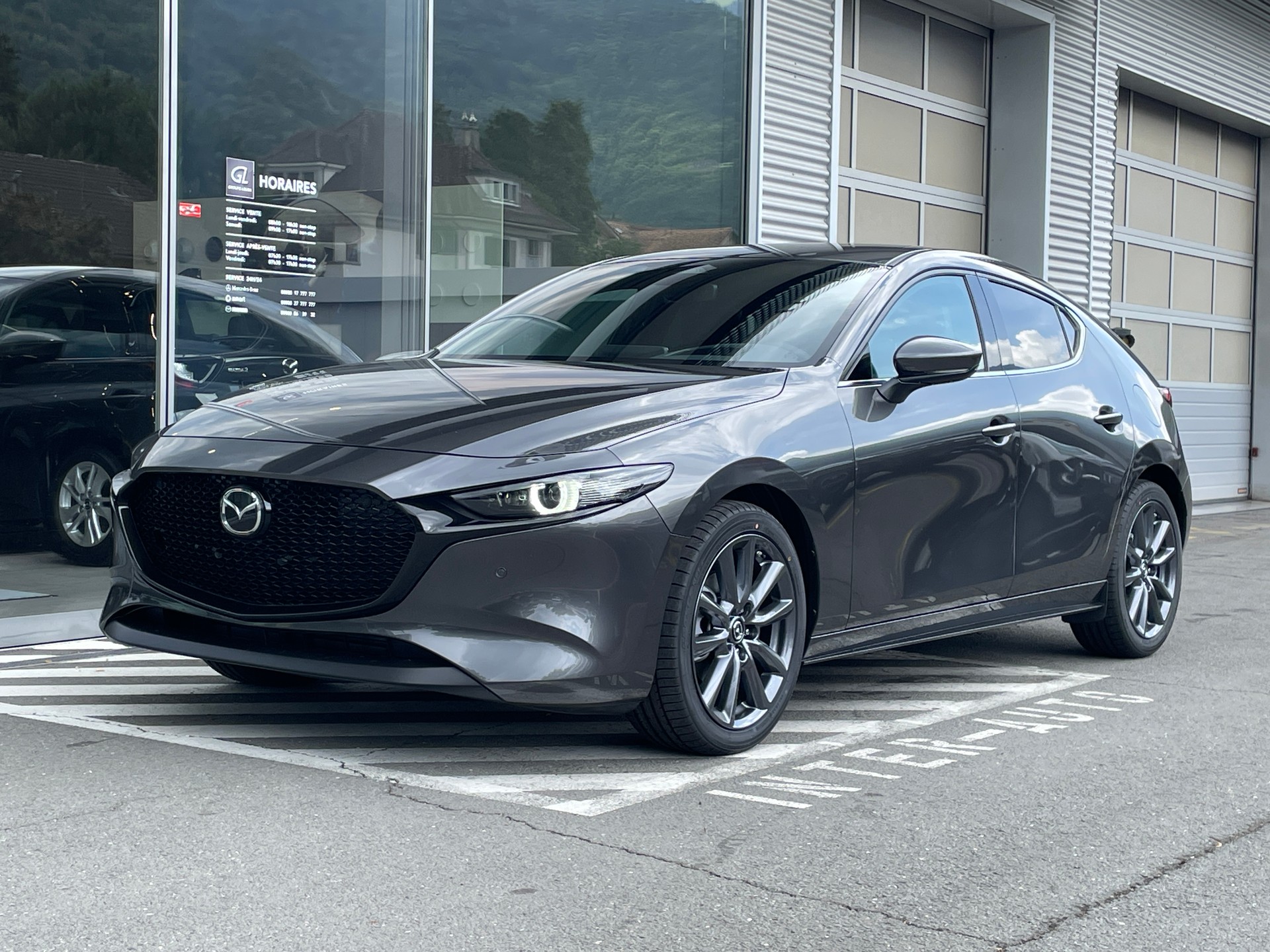 MAZDA 3 Hatchback SKYACTIV-G M Hybrid 140 Exclusive Line Automat-image-0