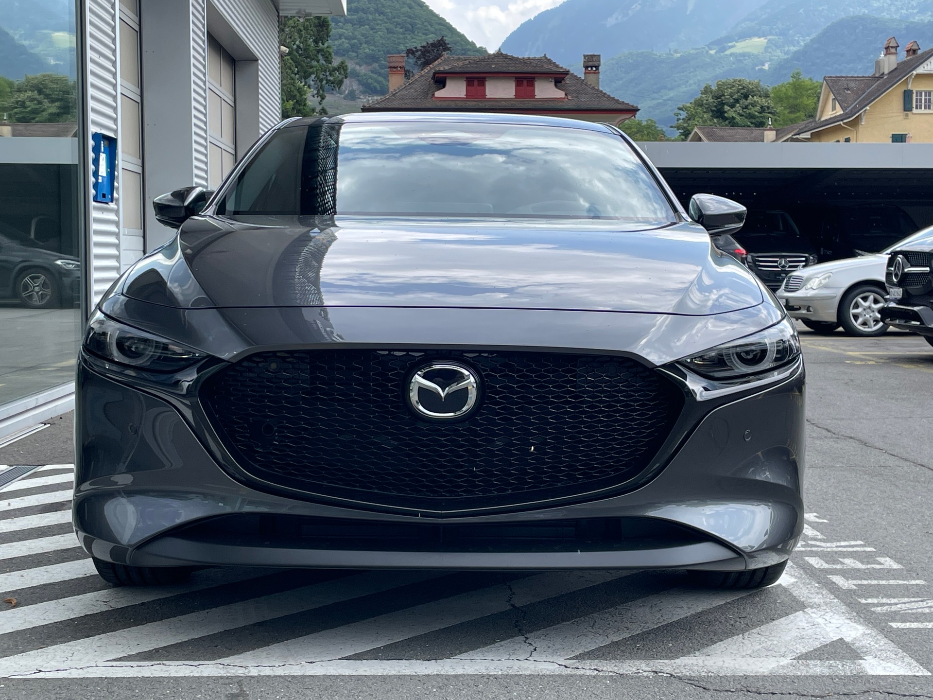 MAZDA 3 Hatchback SKYACTIV-G M Hybrid 140 Exclusive Line Automat-image-1