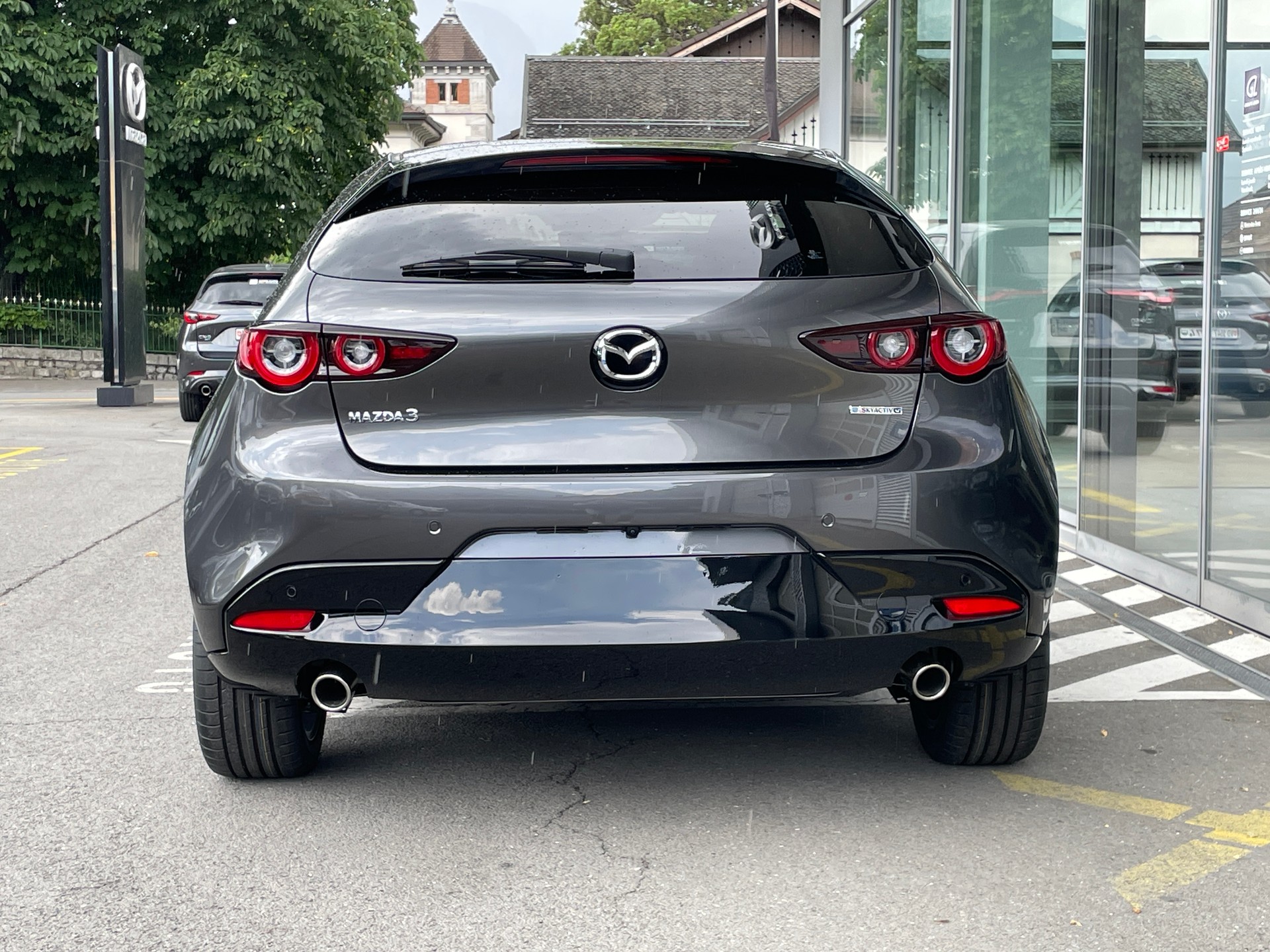 MAZDA 3 Hatchback SKYACTIV-G M Hybrid 140 Exclusive Line Automat-image-4
