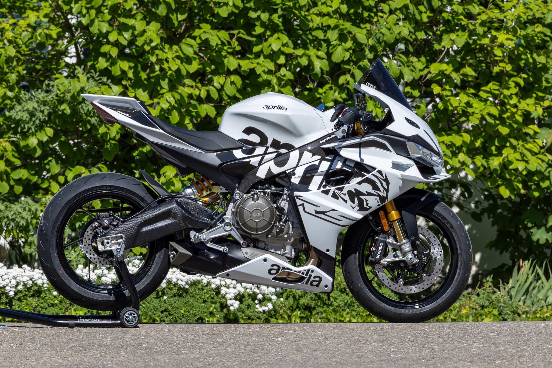 APRILIA RS 660 white Lion Factory E5+ (105ps)-image-10