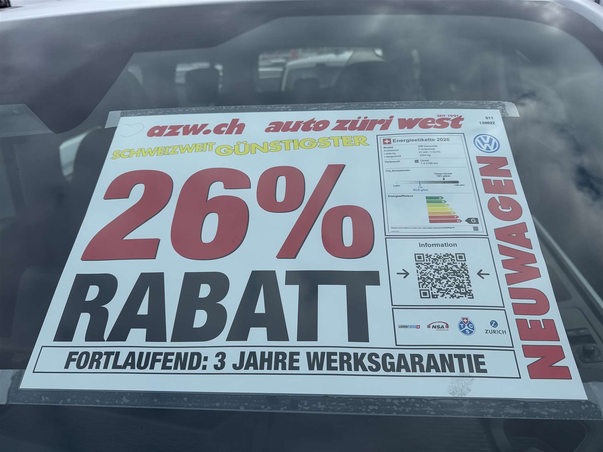VW Caravelle 2.0 TDi 8-Plätzer Top-Preis-image-15