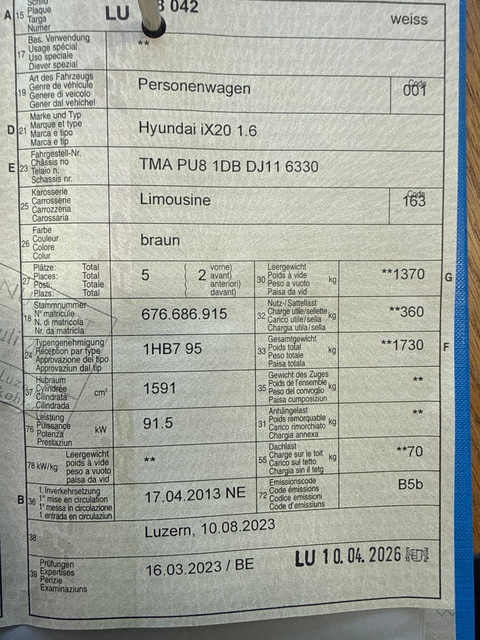 HYUNDAI iX20 1.6 Style Automatic-image-14