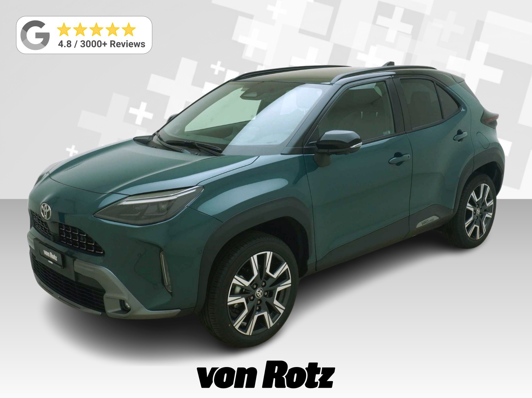 TOYOTA Yaris Cross 1.5 VVT-i HSD Premium AWD-i ** Panorama-Glasdach **-image-0