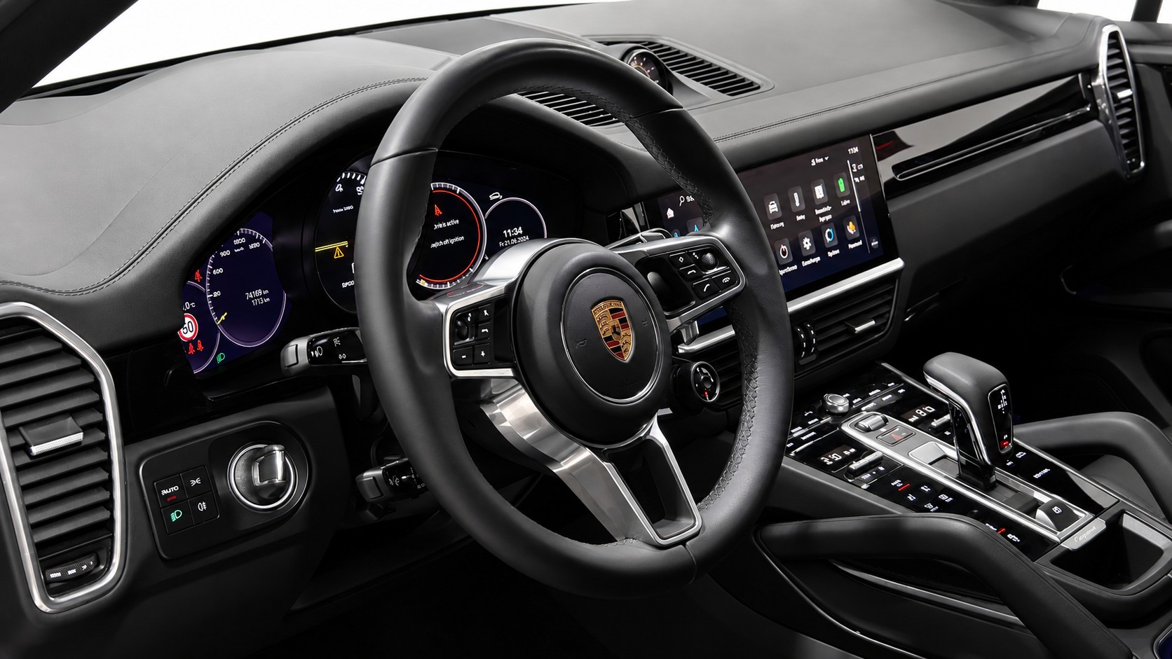 PORSCHE Cayenne Coupé 3.0 V6 E-Hybrid CH FAHRZEUG ( cashmerebeigemetallic )-image-28