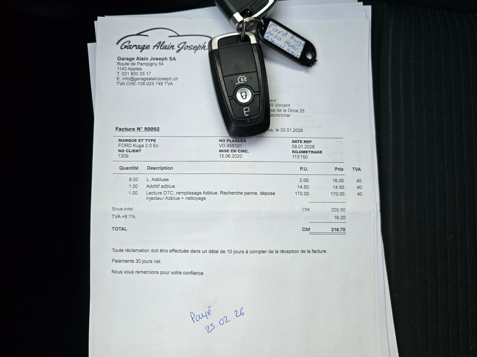 FORD Kuga 2.0 EcoBlue Hybrid Titanium 2WD-image-24