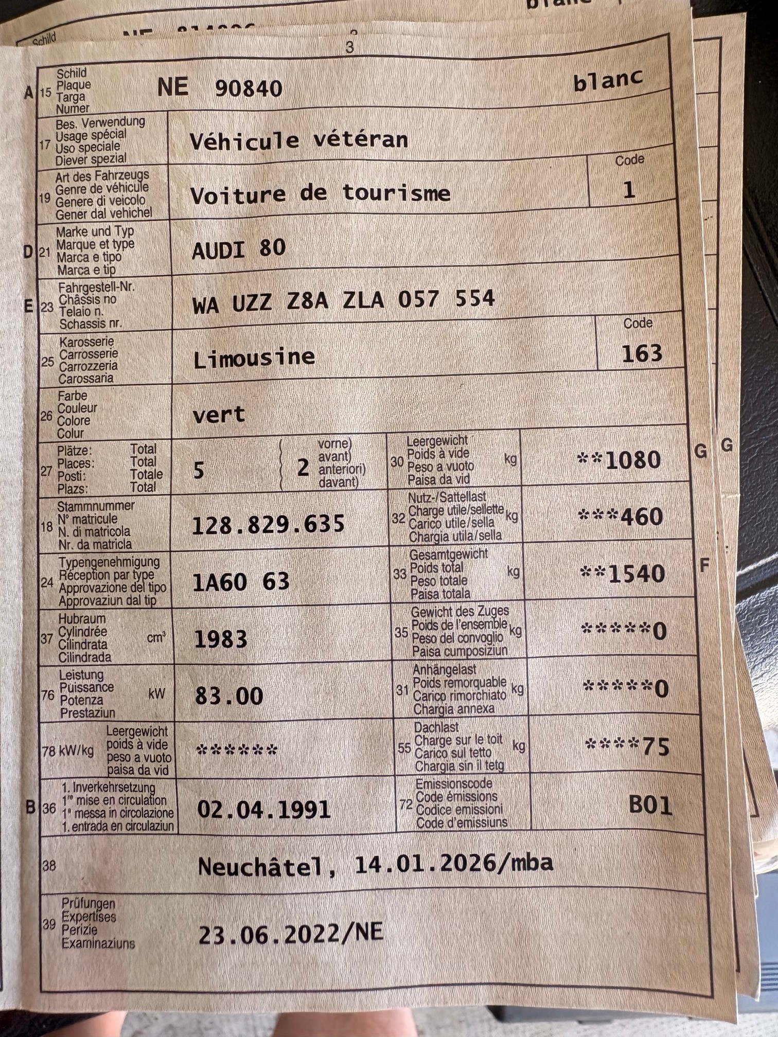 AUDI 80 2.0 E-image-10