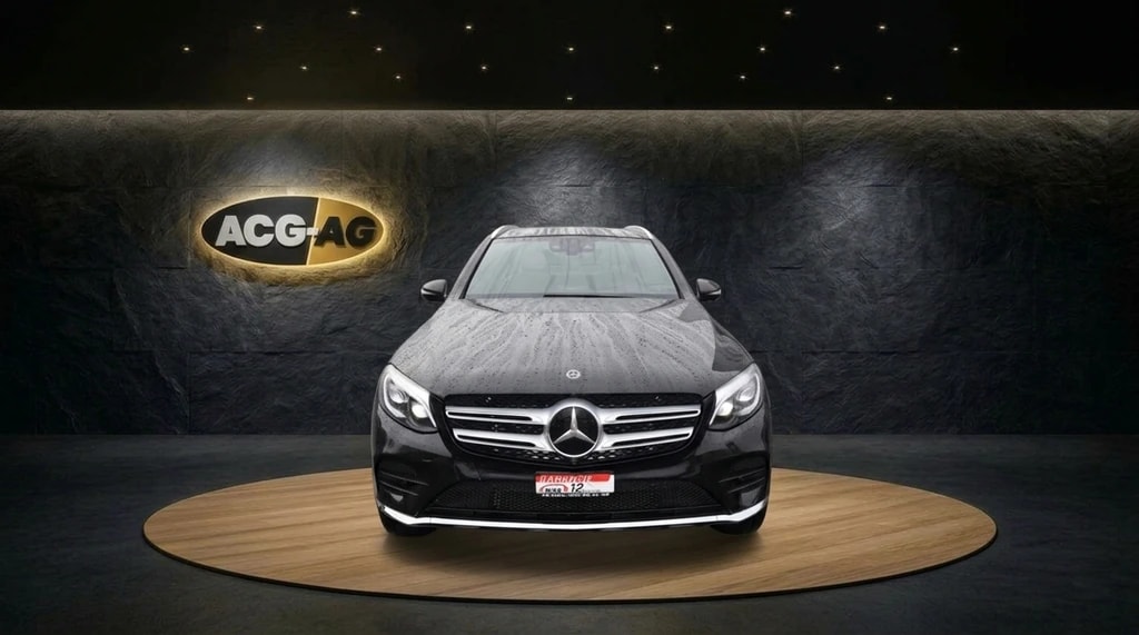 MERCEDES-BENZ GLC 250 d AMG Line 4Matic 9G-Tronic ** Voll-Leder ** Panorama Glasdach ** Navigation ** RF-Kamera 360° ** Frisch ab MFK **-image-1