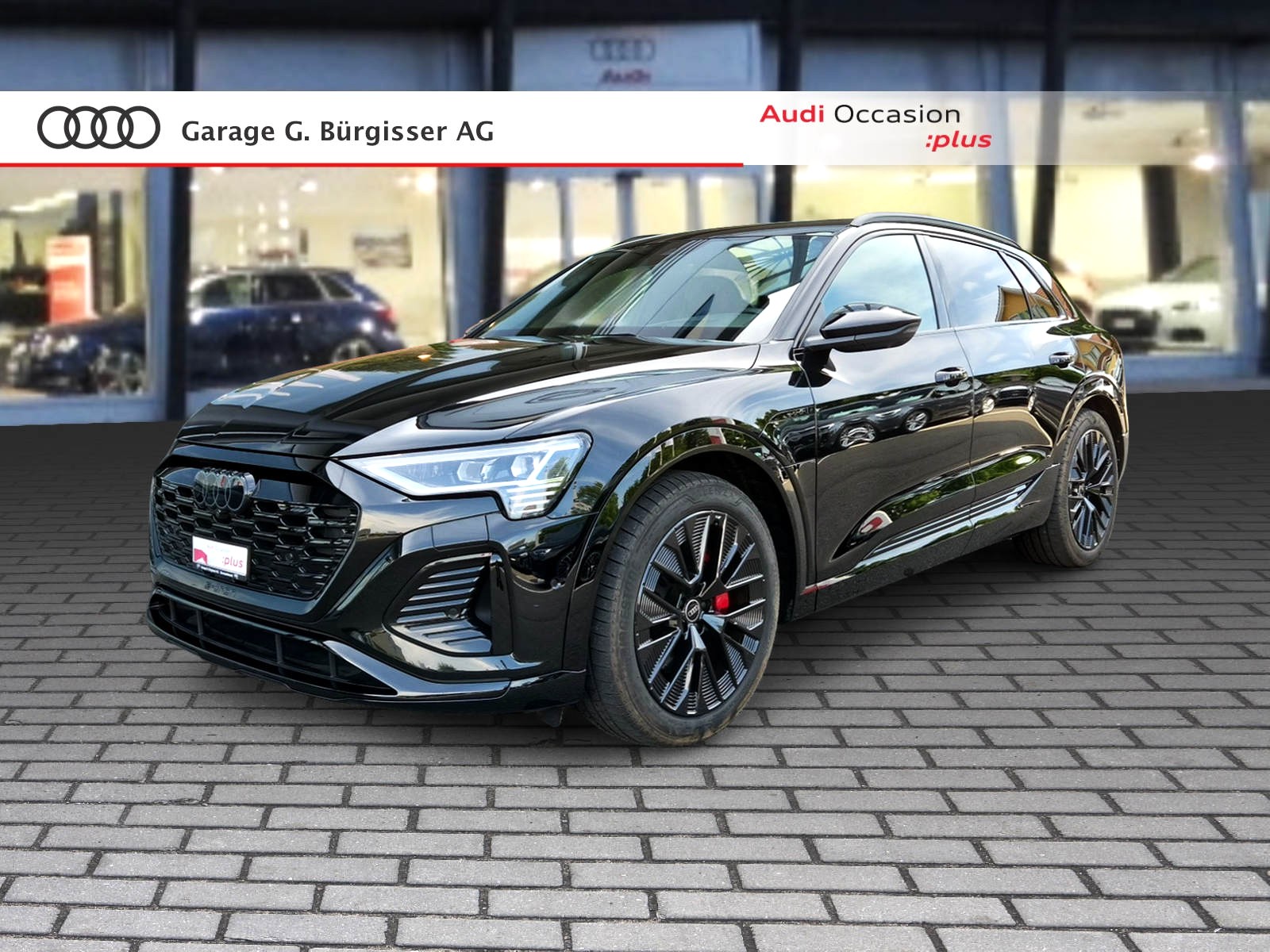 AUDI Q8 50 e-tron Black Edition quattro Mythosschwarz Metallic