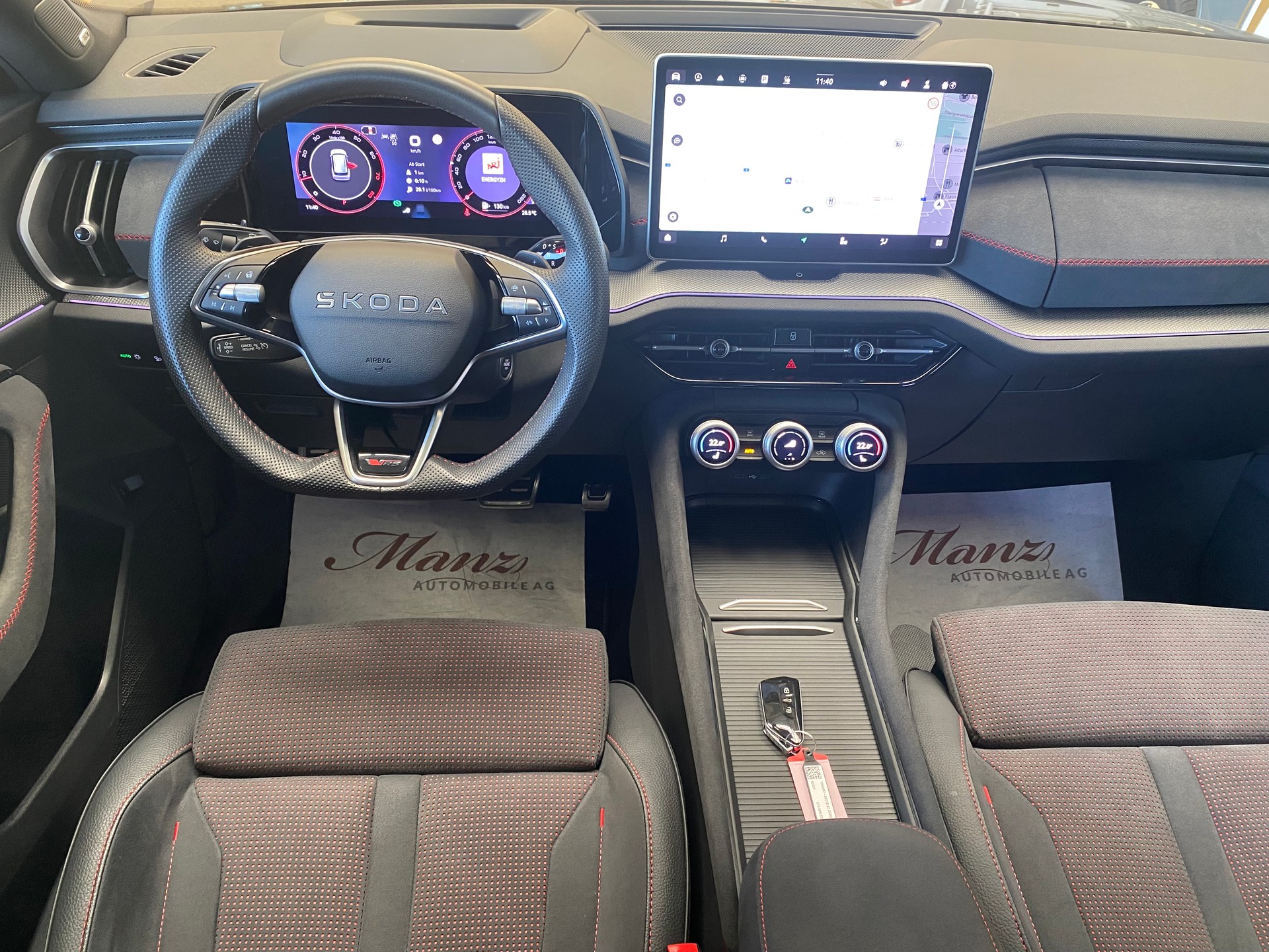 SKODA Kodiaq 2.0TSI RS 266PS 4x4 DSG **Top-Ausstattung**-image-9