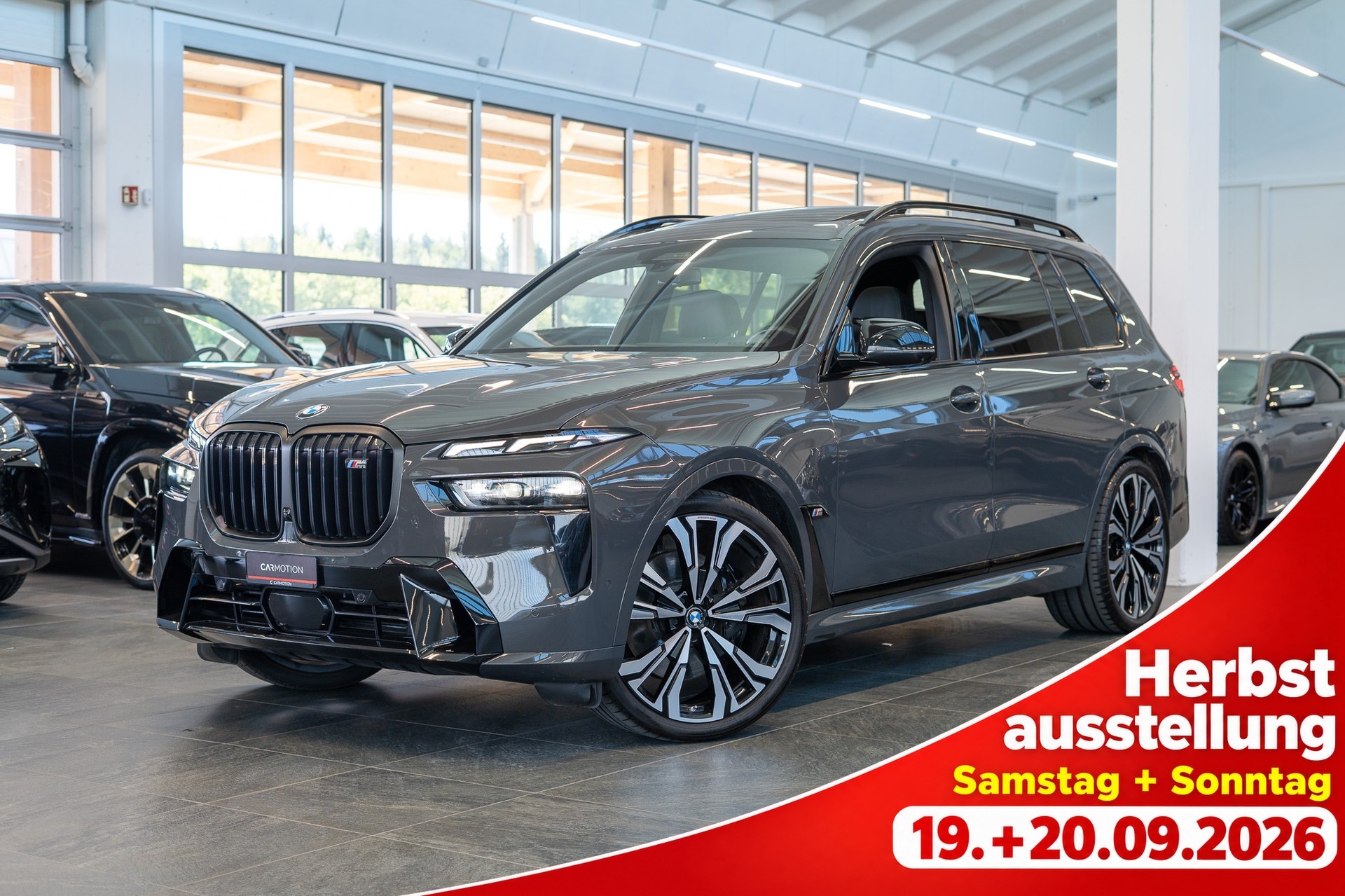 BMW X7 xDrive 48V M60i M Sport / 23" Felgen / Iconic Glow / Head-Up Display / Panorama-Schiebedach