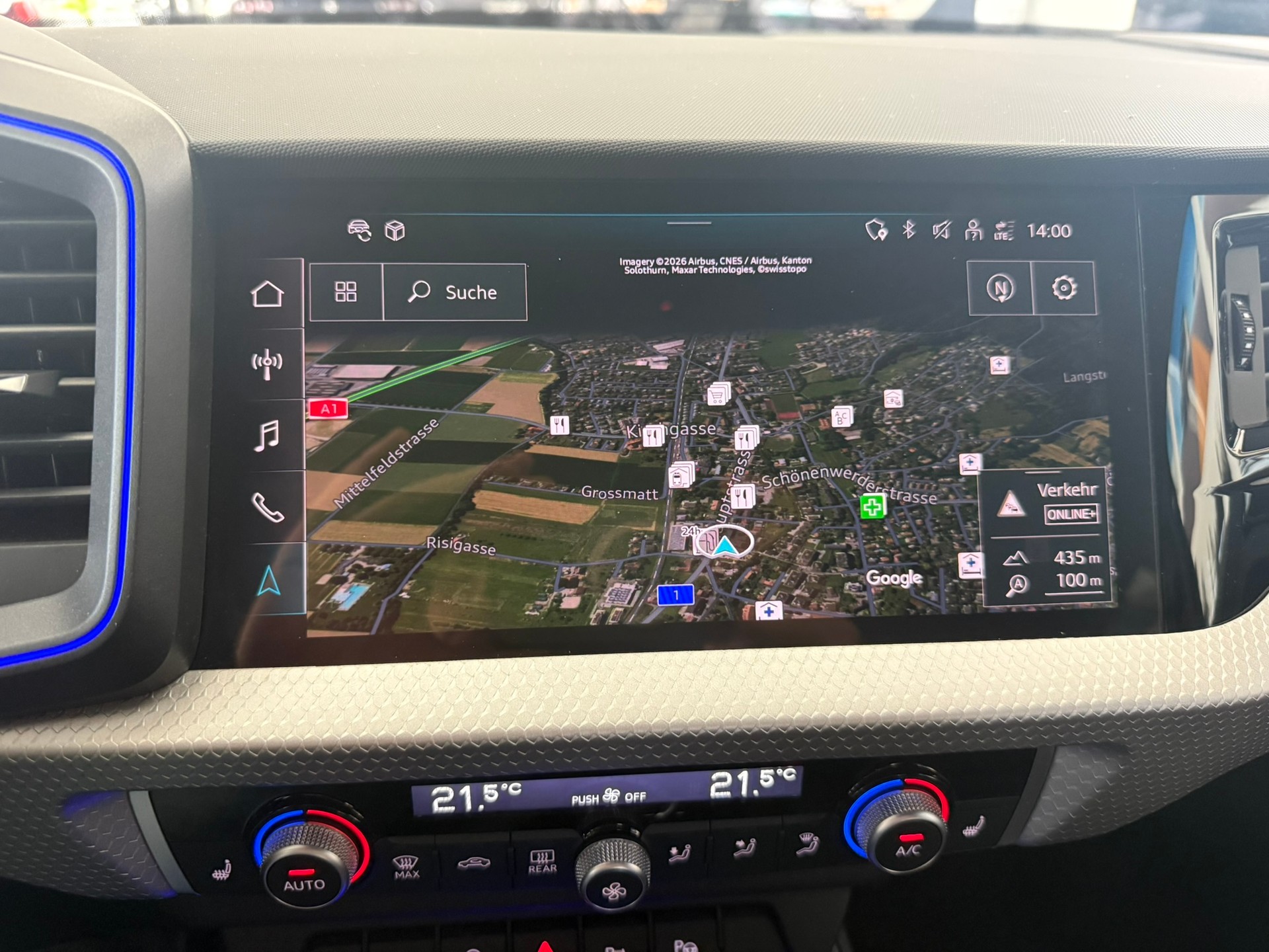 AUDI A1 Sportback 40 TFSI S Line S-tronic, Mythosschwarz Metallic-image-12