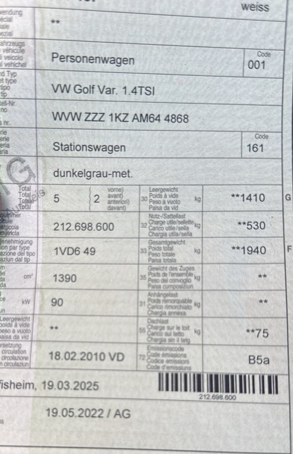 VW Golf Variant 1.4 TSI Highline-image-12