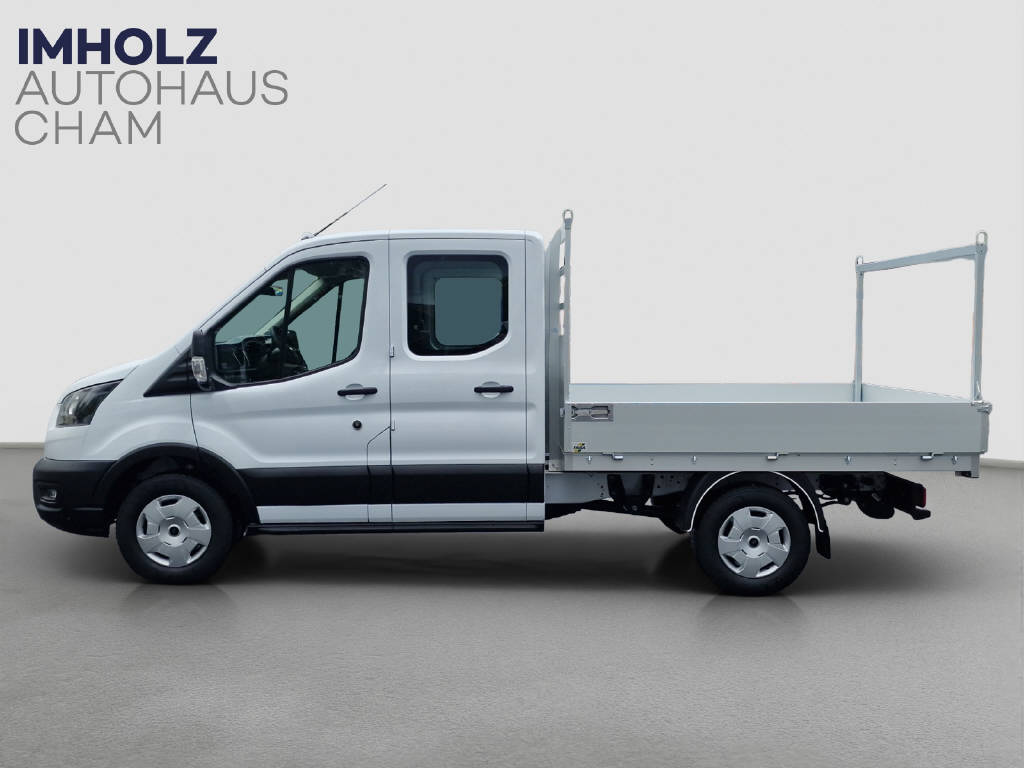 FORD Transit D-Kab. 350 L2 2.0 EcoBlue 165 PS Trend Brücke-image-1