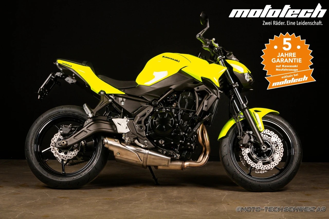 KAWASAKI Z 650 (35/50kW) STAGE 1 NEON GELB EDITION