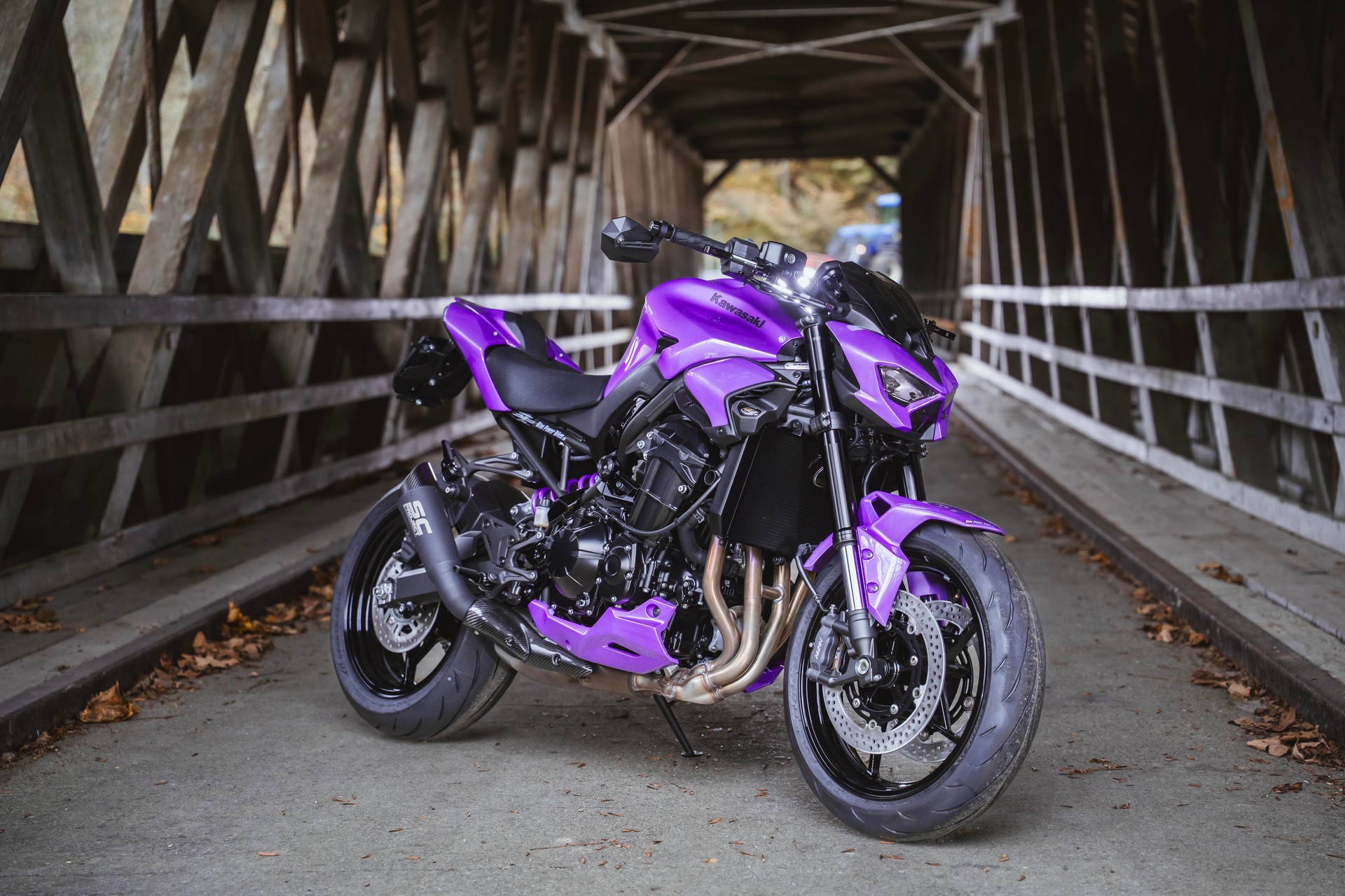 KAWASAKI Z 900 (91kW) MY27 - Sonderumbau violett-image-5