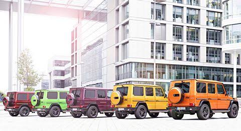 MERCEDES-BENZ G 63 AMG Exclusive Edition Speedsh. Plus 7G-Tronic Crazy Color Edition-image-15