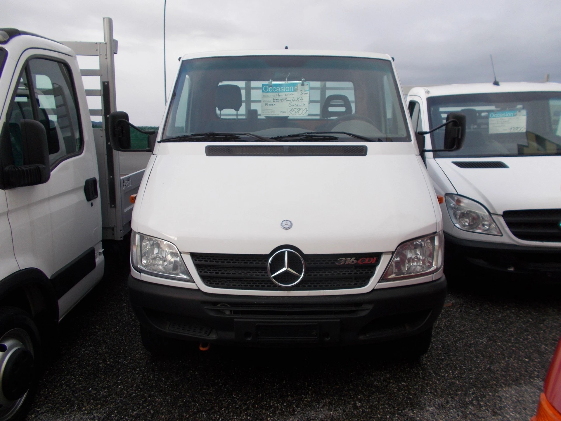 MERCEDES-BENZ Sprinter 316 CDI KIPPBRÜCKE 4X4-image-0