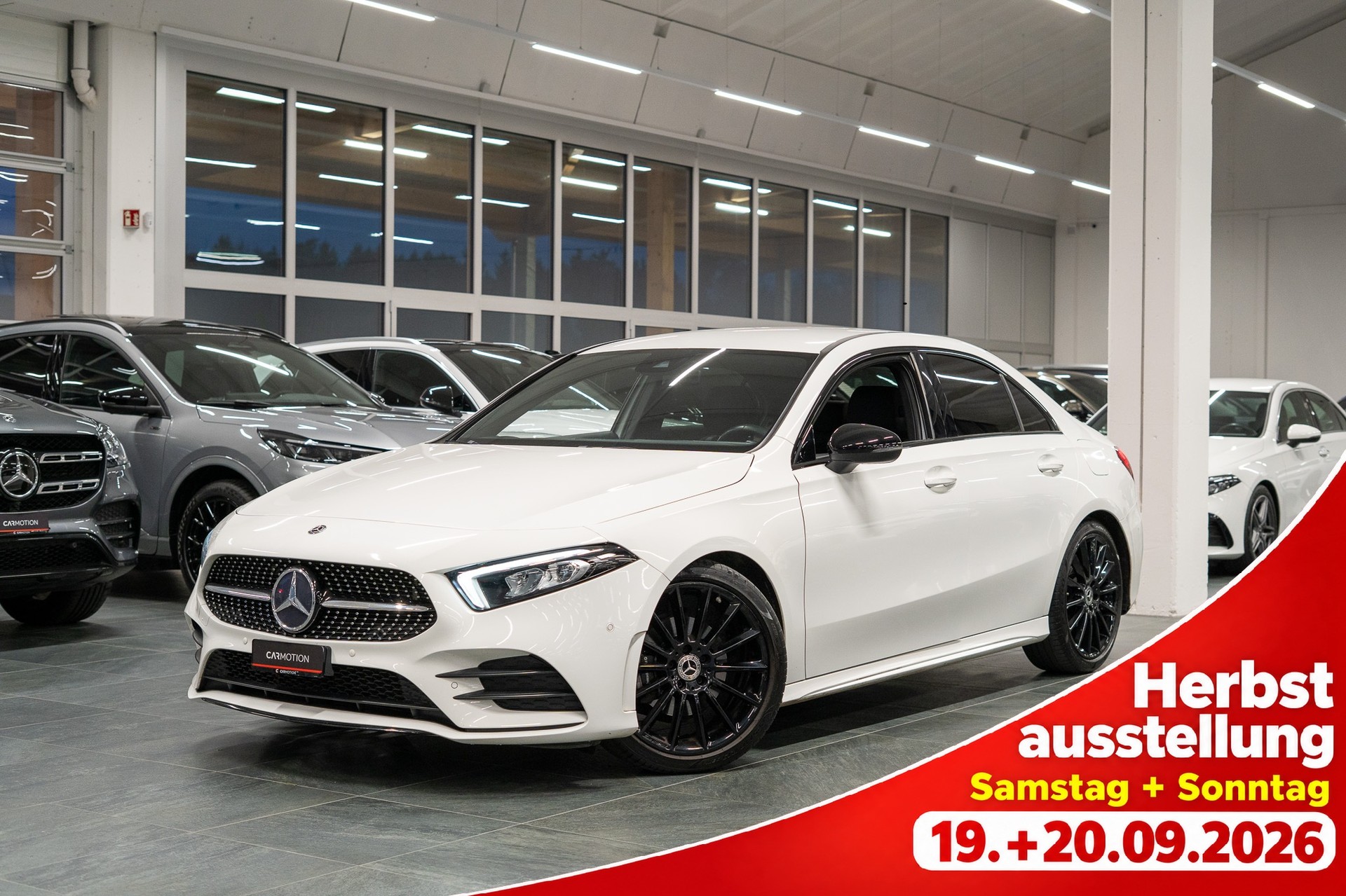 MERCEDES-BENZ A 180 d AMG Line Limousine / Rückfahrkamera / Ambientebeleuchtung / Sitzheizung-image-0