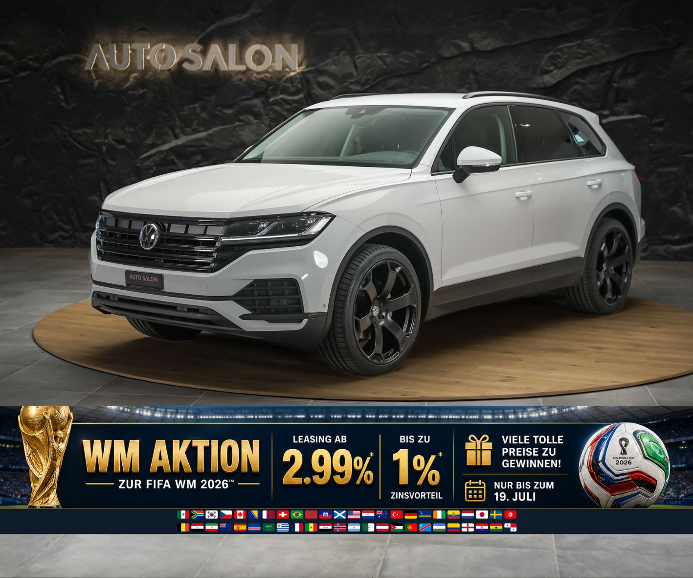 VW Touareg 3.0 TDI Basic Tiptronic *Werksgarantie*22" Felgen*AHK*-image-0