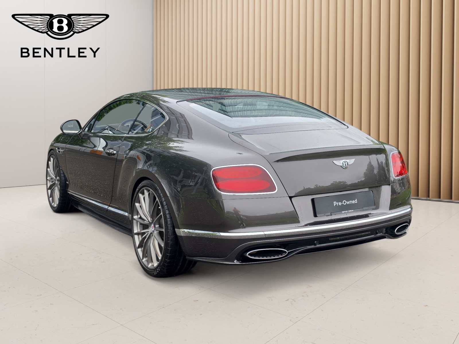 BENTLEY Continental GT Speed W12- Sondermodell " 66 Years Bentley Zurich"-image-5