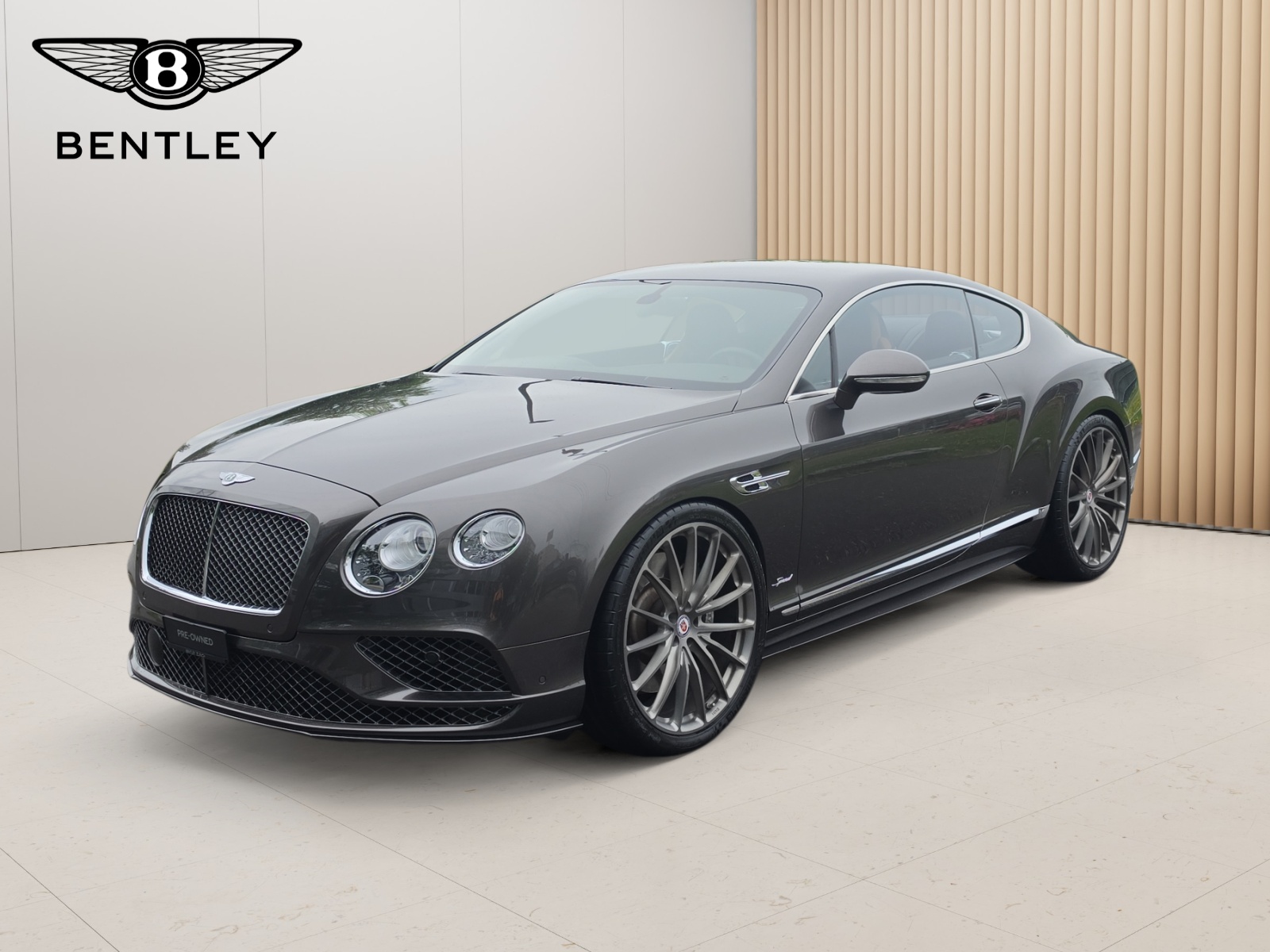 BENTLEY Continental GT Speed W12- Sondermodell " 66 Years Bentley Zurich"-image-1