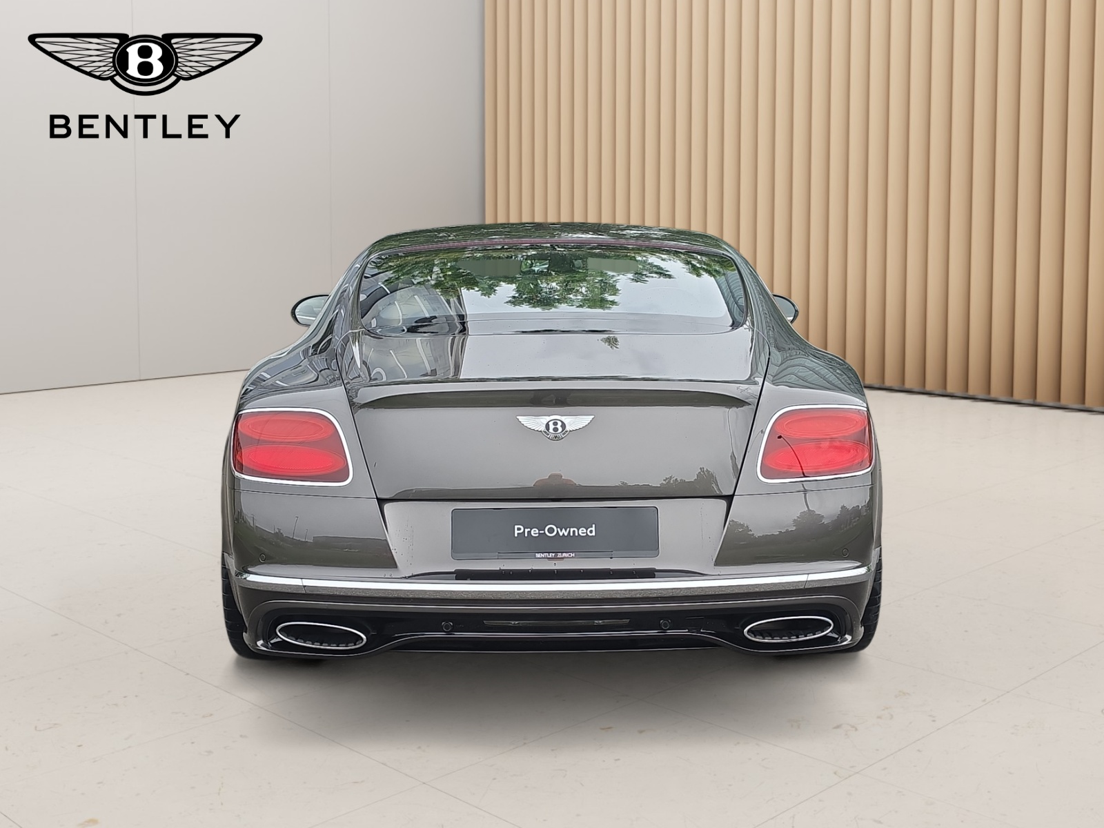 BENTLEY Continental GT Speed W12- Sondermodell " 66 Years Bentley Zurich"-image-6