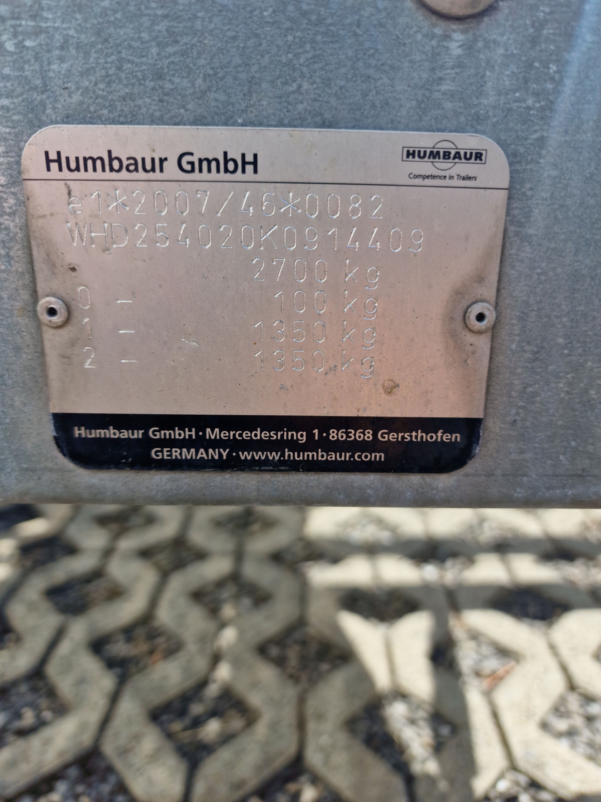 HUMBAUR HT 2500G Kippbar / ohne Winde-image-12