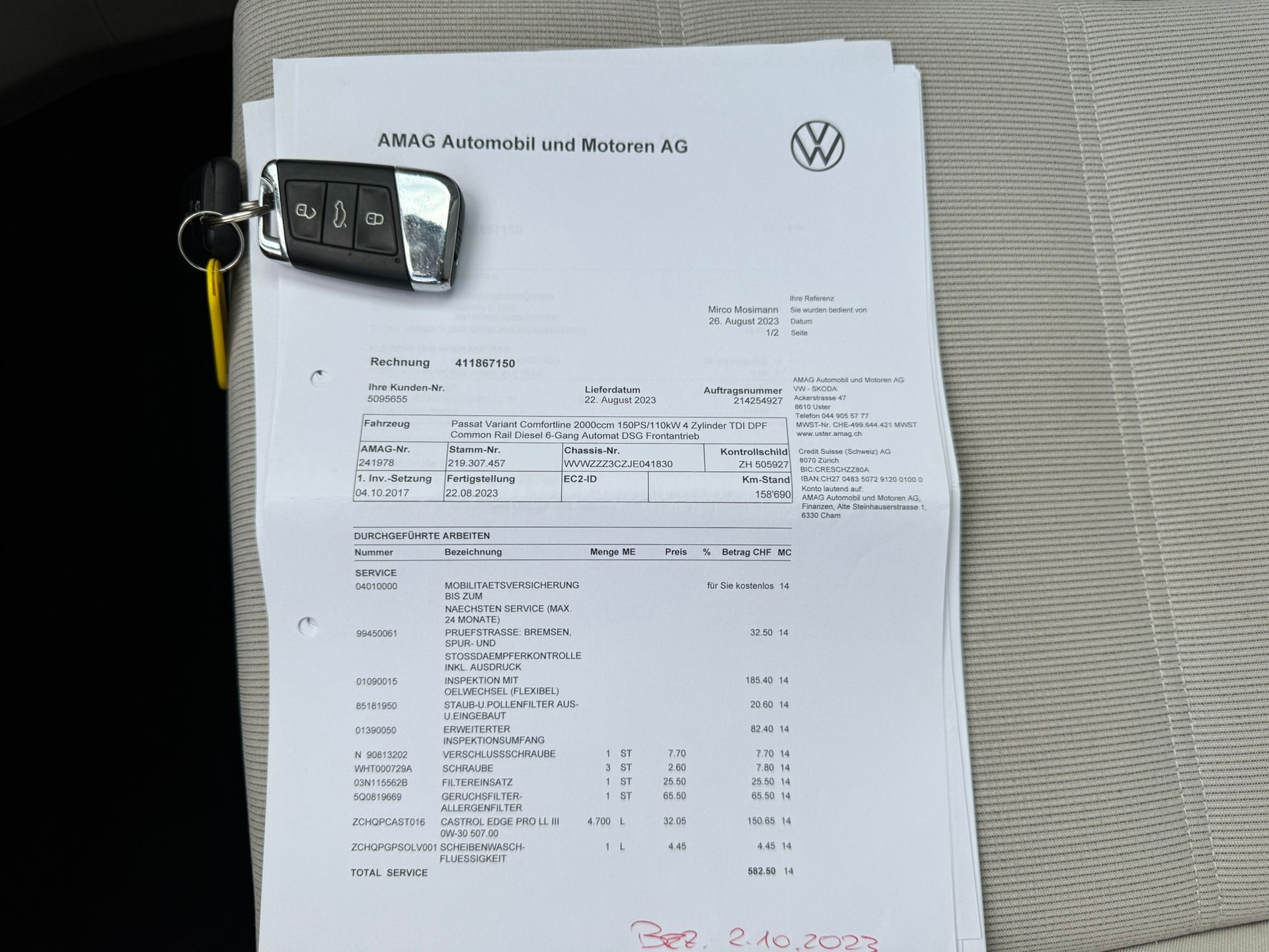 VW Passat Variant 2.0 TDI BMT Highline DSG-image-28