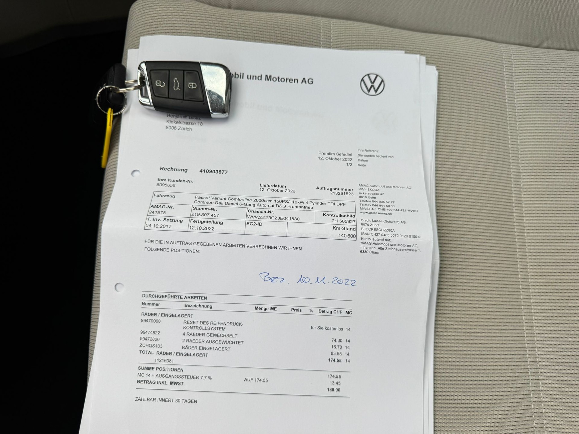 VW Passat Variant 2.0 TDI BMT Highline DSG-image-27