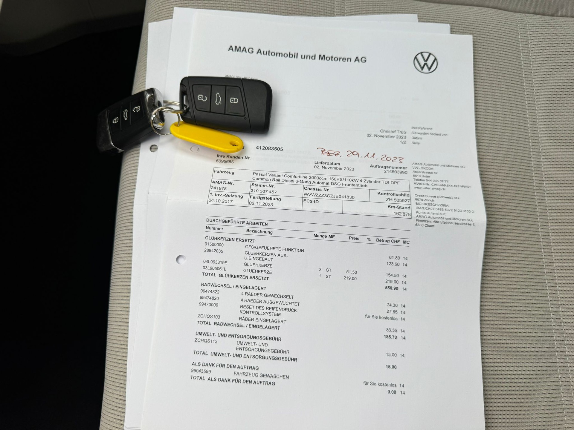 VW Passat Variant 2.0 TDI BMT Highline DSG-image-31